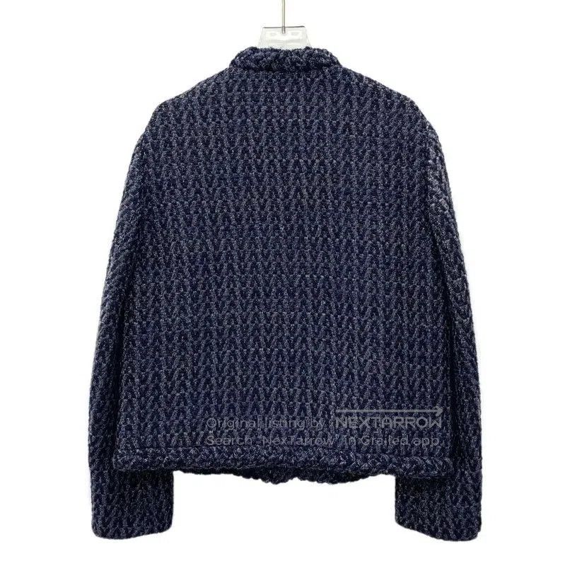 Valentino Valentino Women's Mid Blue Wool Jacket . Size M / US 6-8 / IT 42-44 - 2 Thumbnail