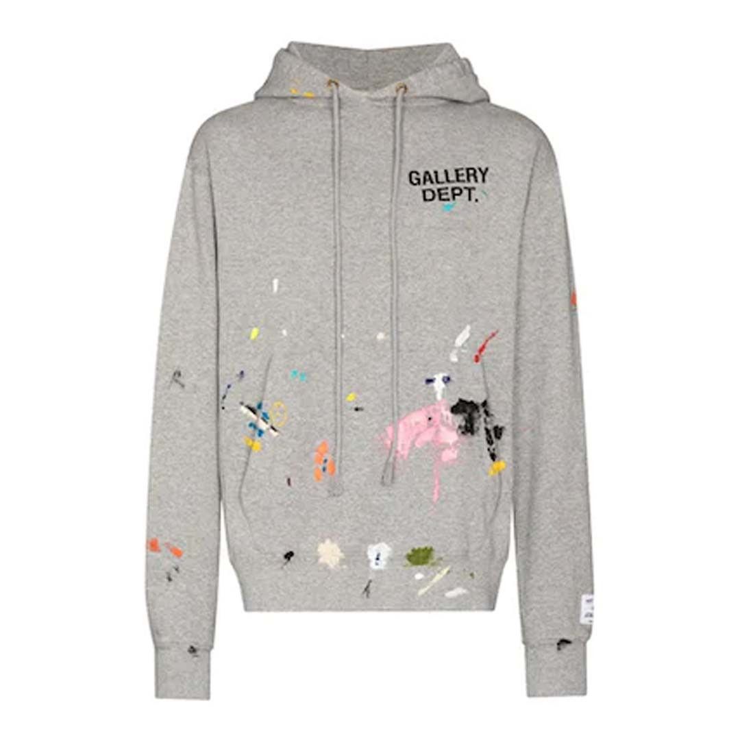 Gallery Dept. Painter Logo Hoodie 'Grey' Size US XXL / EU 58 / 5 - 1 Preview