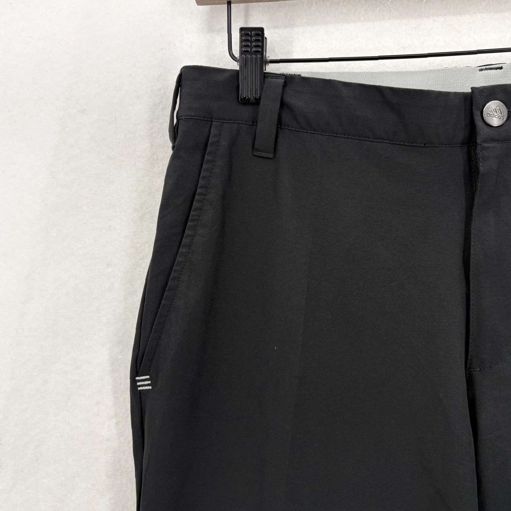 Adidas Adidas Ultimate 365 Golf Pants Mens 32x32 Black Stretch Tapered Straight Leg Performance Khakis Pants Mens Black 32 Regular Size US 32 / EU 48 - 3 Thumbnail