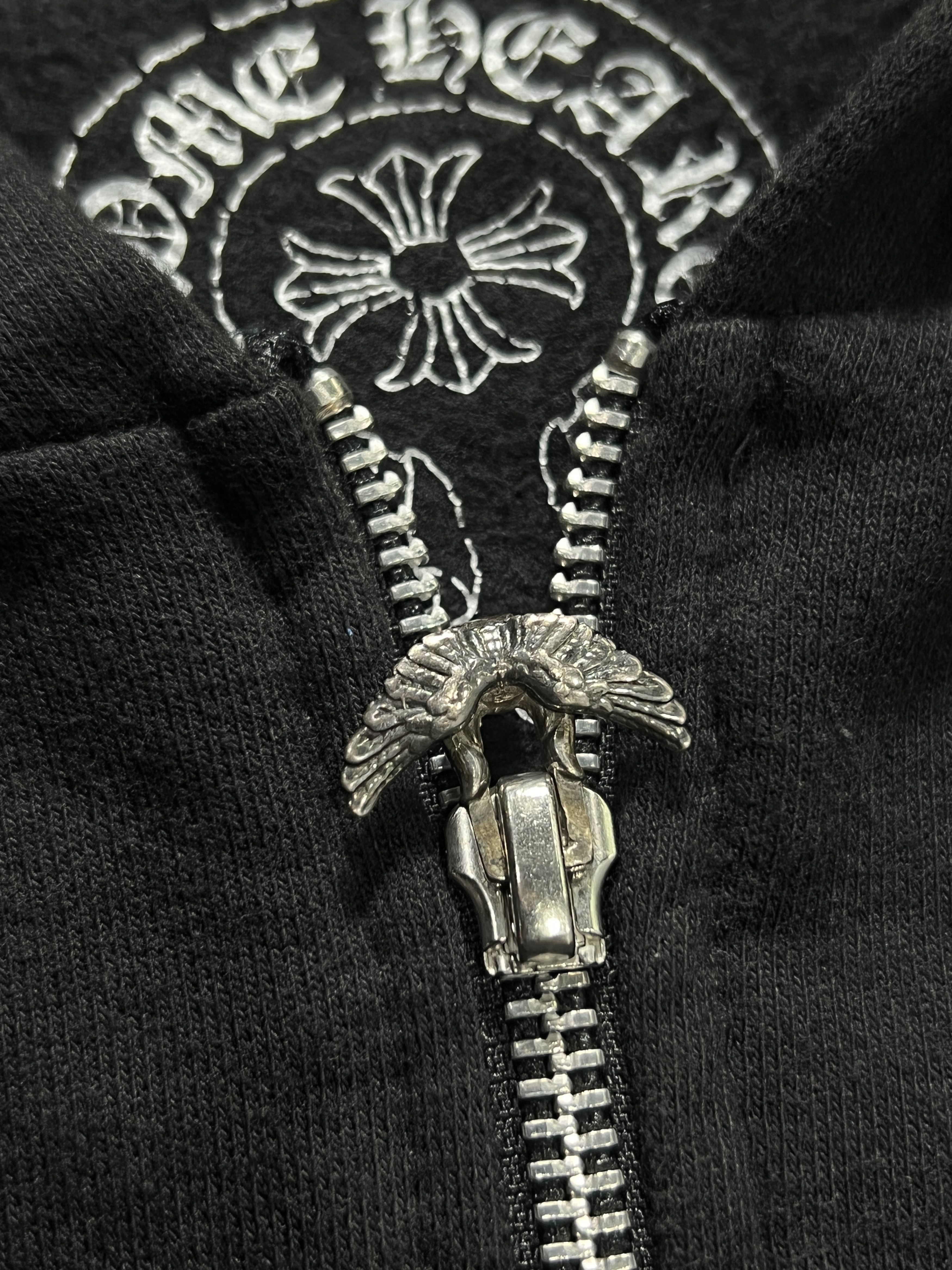 Chrome Hearts Chrome Hearts Foti Zip Hoodie Skull Wings Black L Size US L / EU 52-54 / 3 - 9 Thumbnail