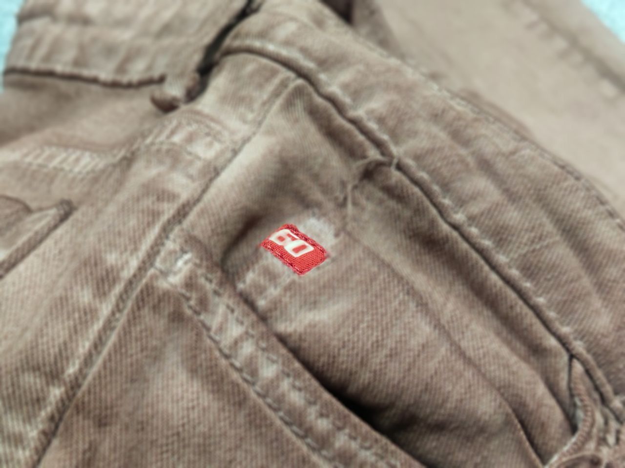 Miss Sixty Vintage Miss Sixty Y2K Style Flared Denim brown Jeans Size 24" / US 00 / IT 34 - 12 Thumbnail