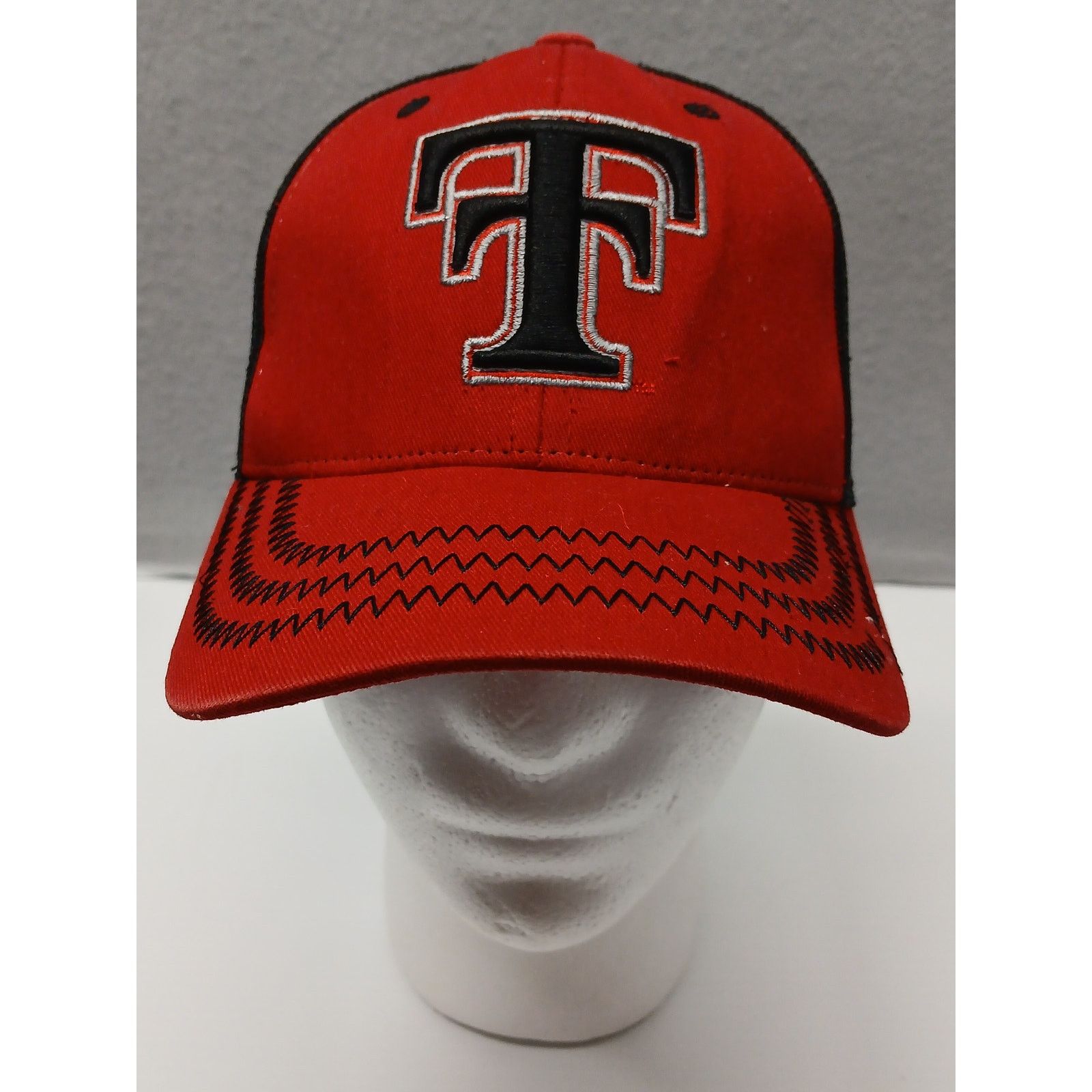 Zephyr Zephyr (OSFM) Texas Tech University Snapback Half Mesh Cap Size ONE SIZE - 2 Thumbnail
