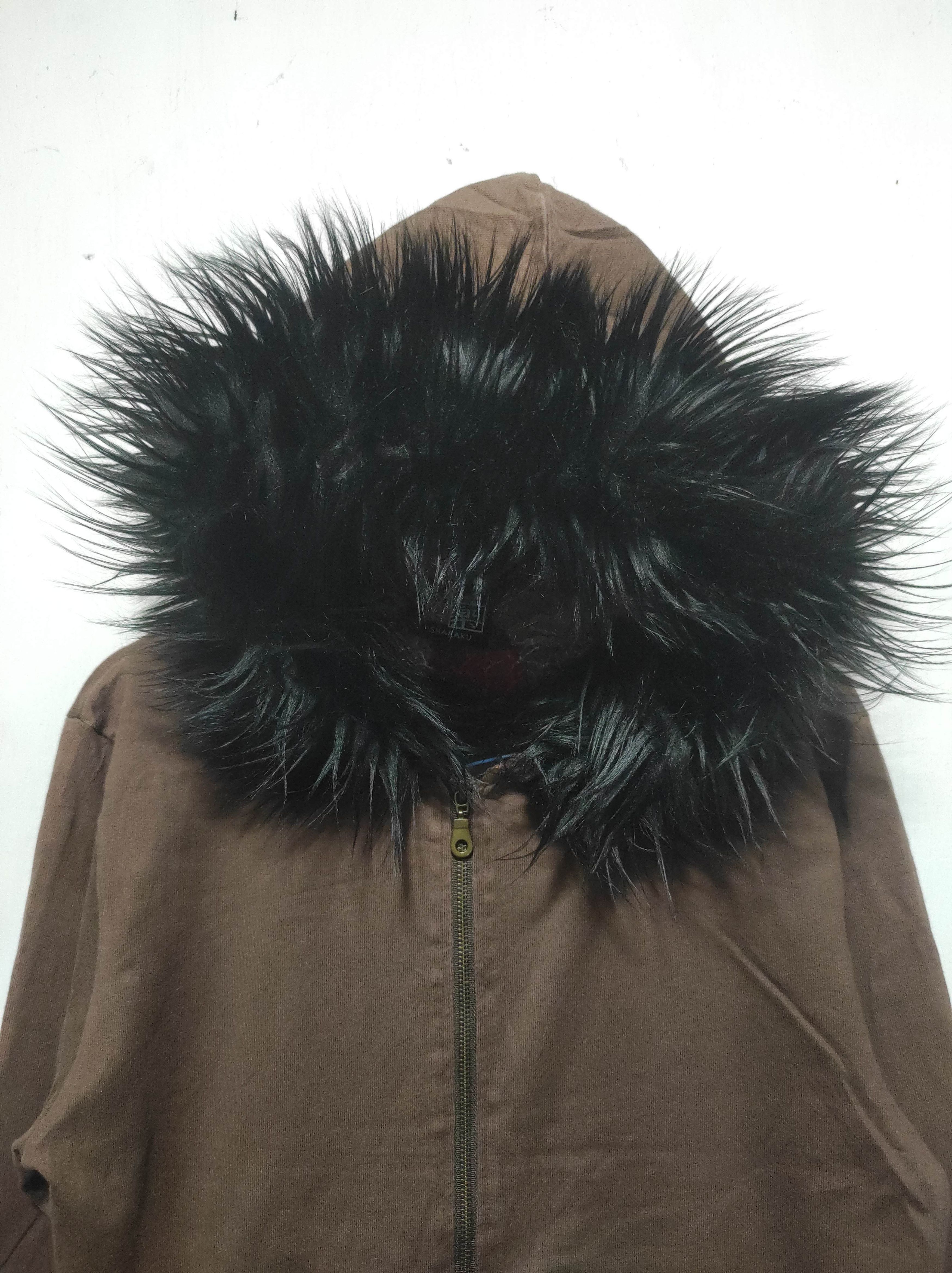 If Six Was Nine Sharaku Zipper Fur Hoodie i6w9 LGB style Size US L / EU 52-54 / 3 - 3 Thumbnail