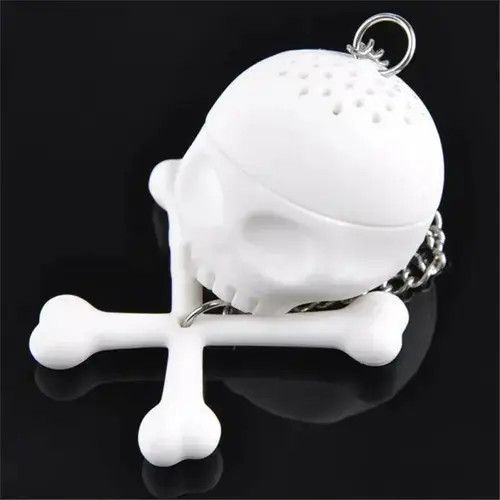 Japanese Brand Skull Head Shape Tea Strainer Bag Size ONE SIZE - 1 Thumbnail
