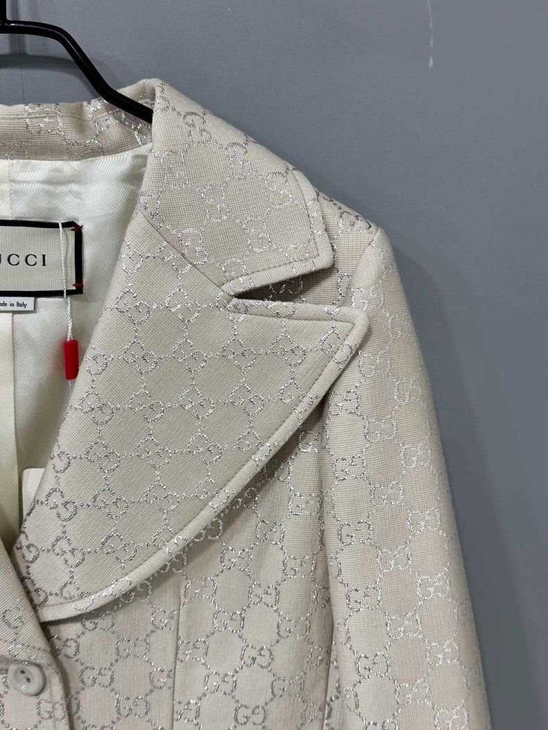 Gucci Gucci Silver-line full-print suit Size XXS / US 00 / IT 34 - 4 Thumbnail