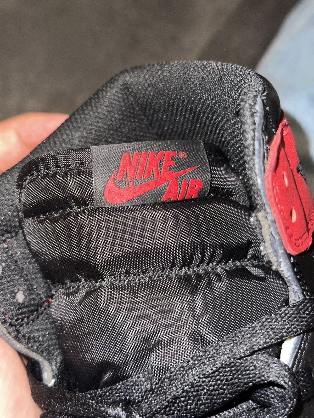 Jordan Brand Jordan 1 Black toe Size US 9 / EU 42 - 6 Thumbnail