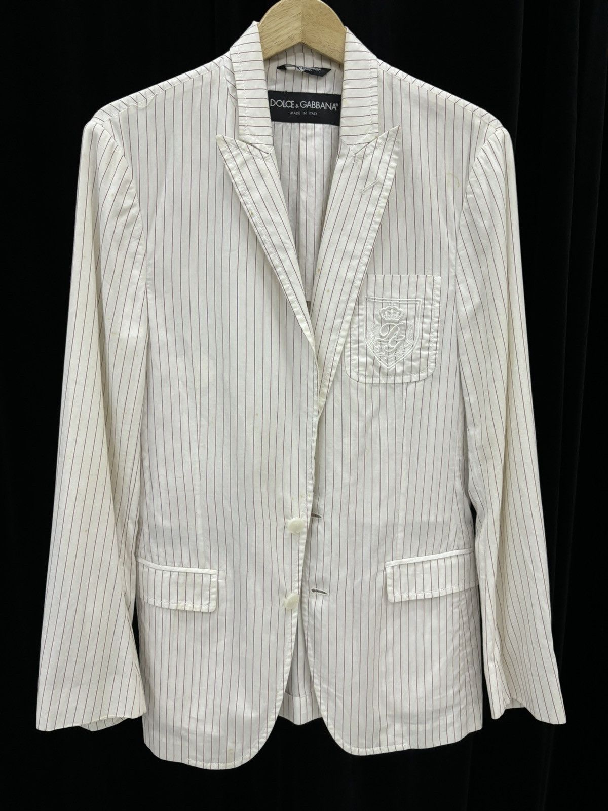 Dolce & Gabbana Dolce & Gabbana cotton jacket Size US M / EU 48-50 / 2 - 1 Thumbnail