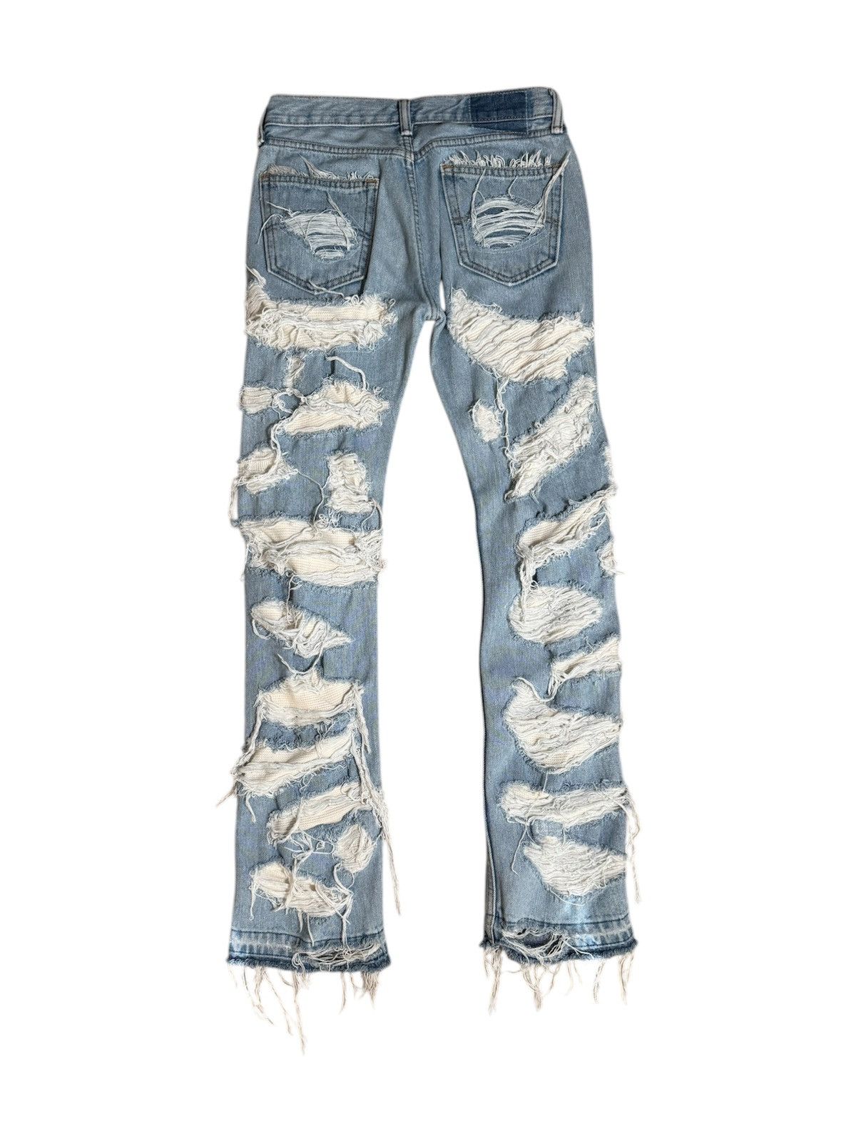 Other Distressed scab denim jeans Size US 29 - 2 Thumbnail