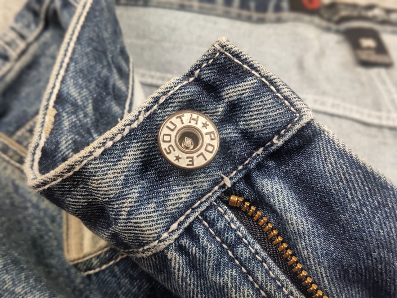 Southpole Vintage Southpole baggy Blue denim Shorts Y2k Style Rap Size US 36 / EU 52 - 17 Thumbnail