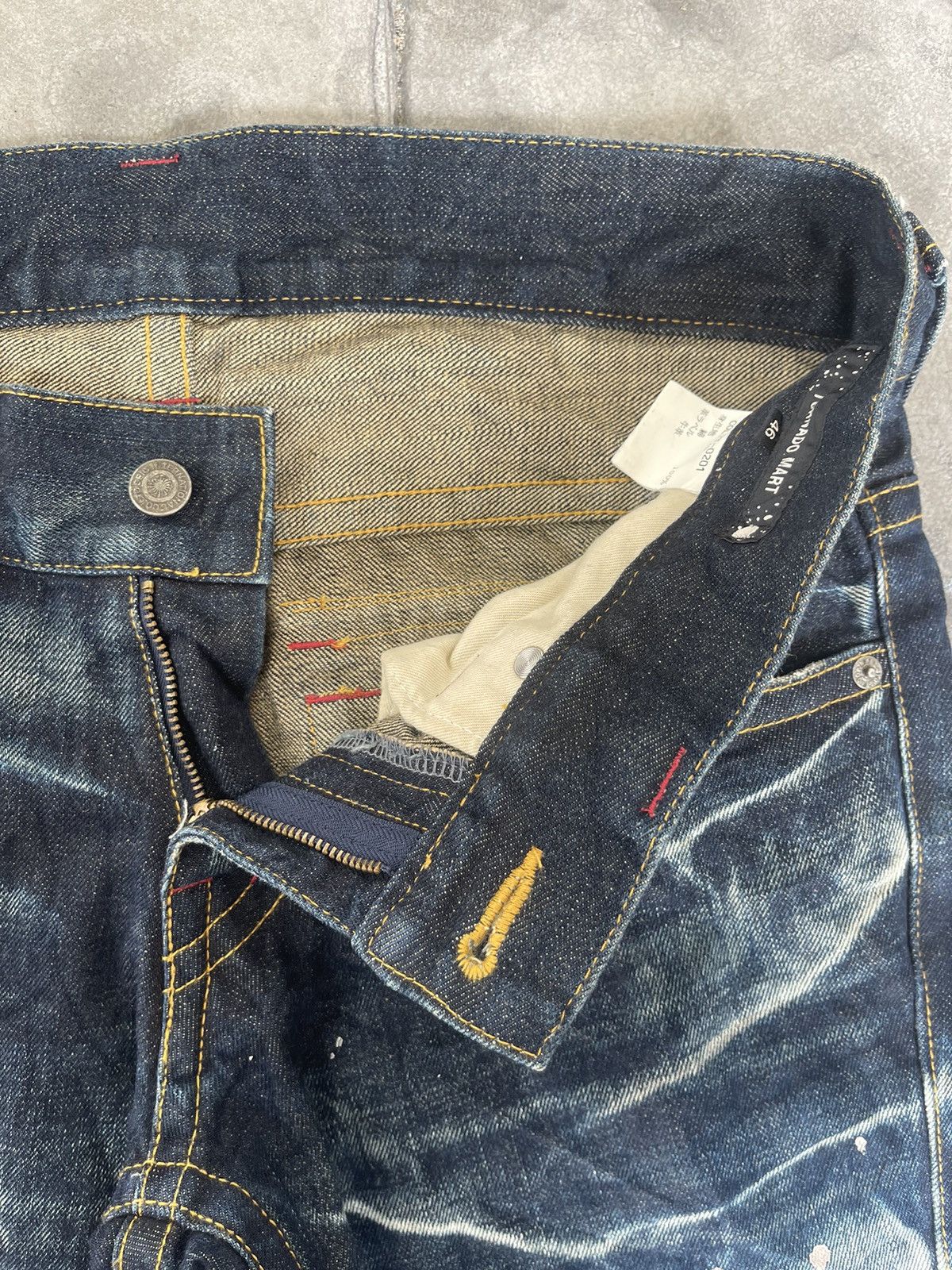 Tornado Mart JAPAN MADE Tornado Mart Paint Splatter Bootcut Flare Size US 34 / EU 50 - 9 Thumbnail