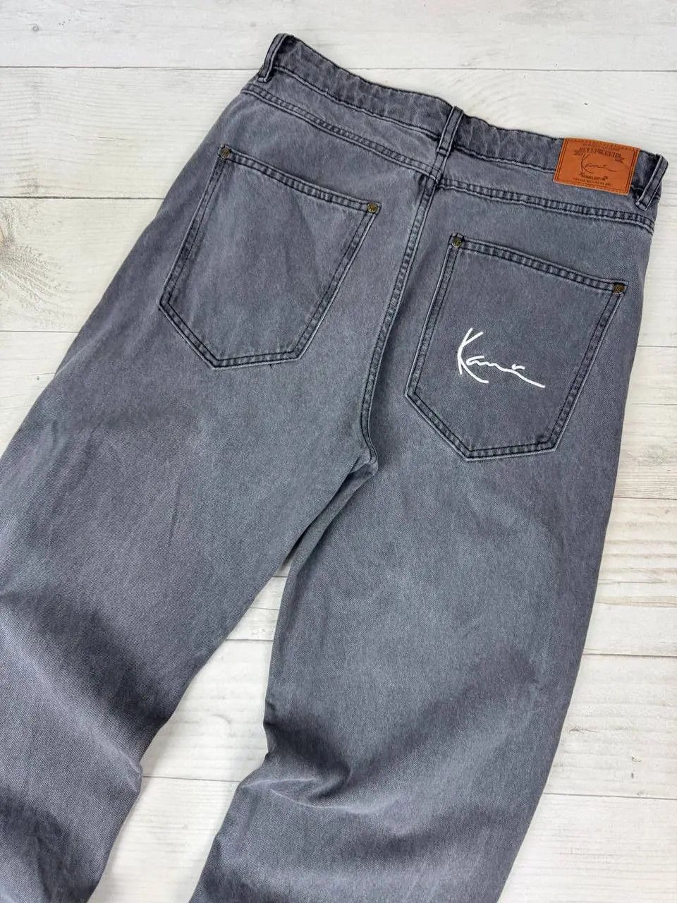 Karl Kani Vintage Karl Kani Baggy Jeans Big Logo 90s Size US 32 / EU 48 - 13 Thumbnail