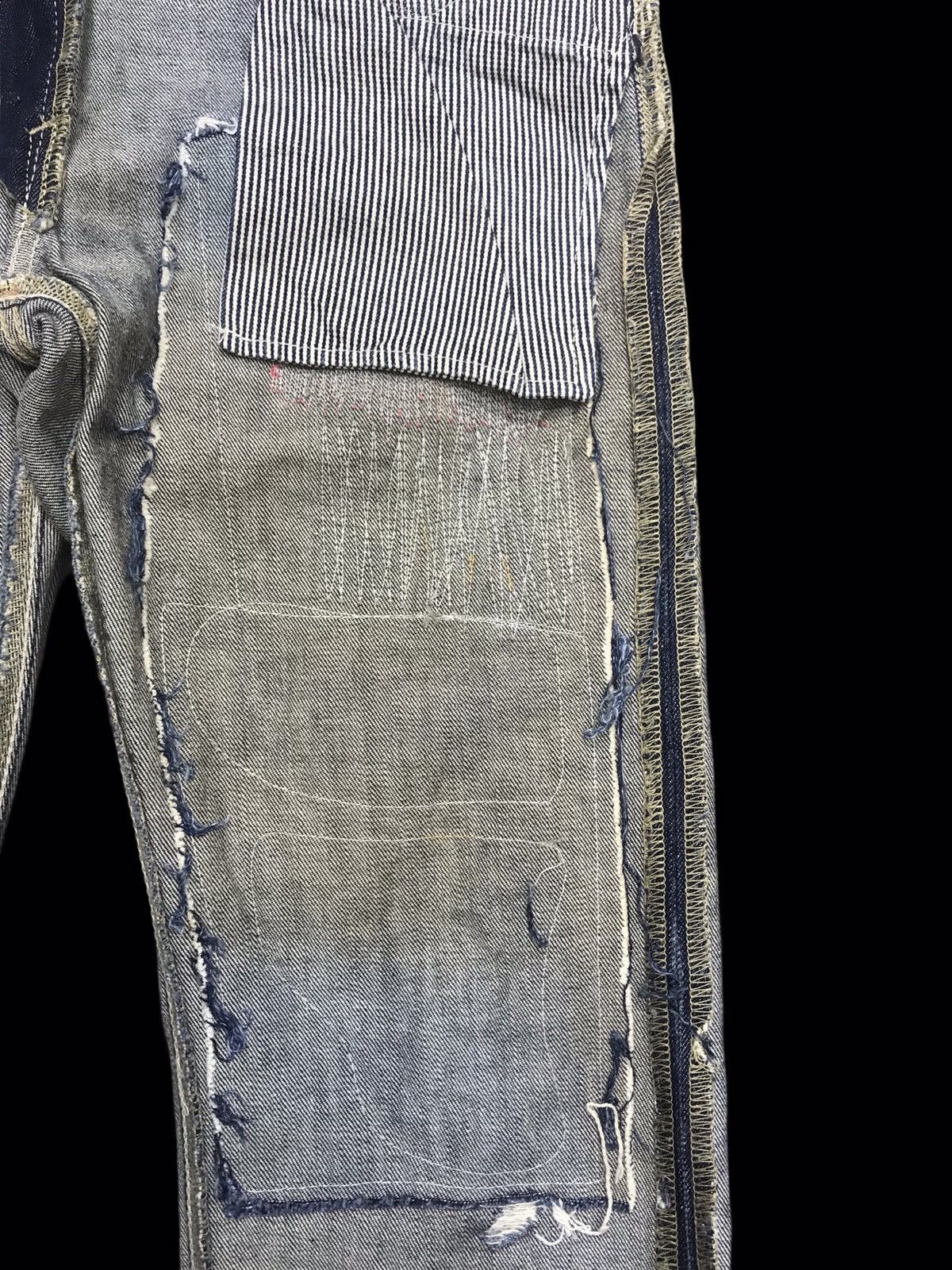 Levi's Levis 505 Distressed Rip&Repair Series Painter Denim F306 Size US 30 / EU 46 - 24 Thumbnail