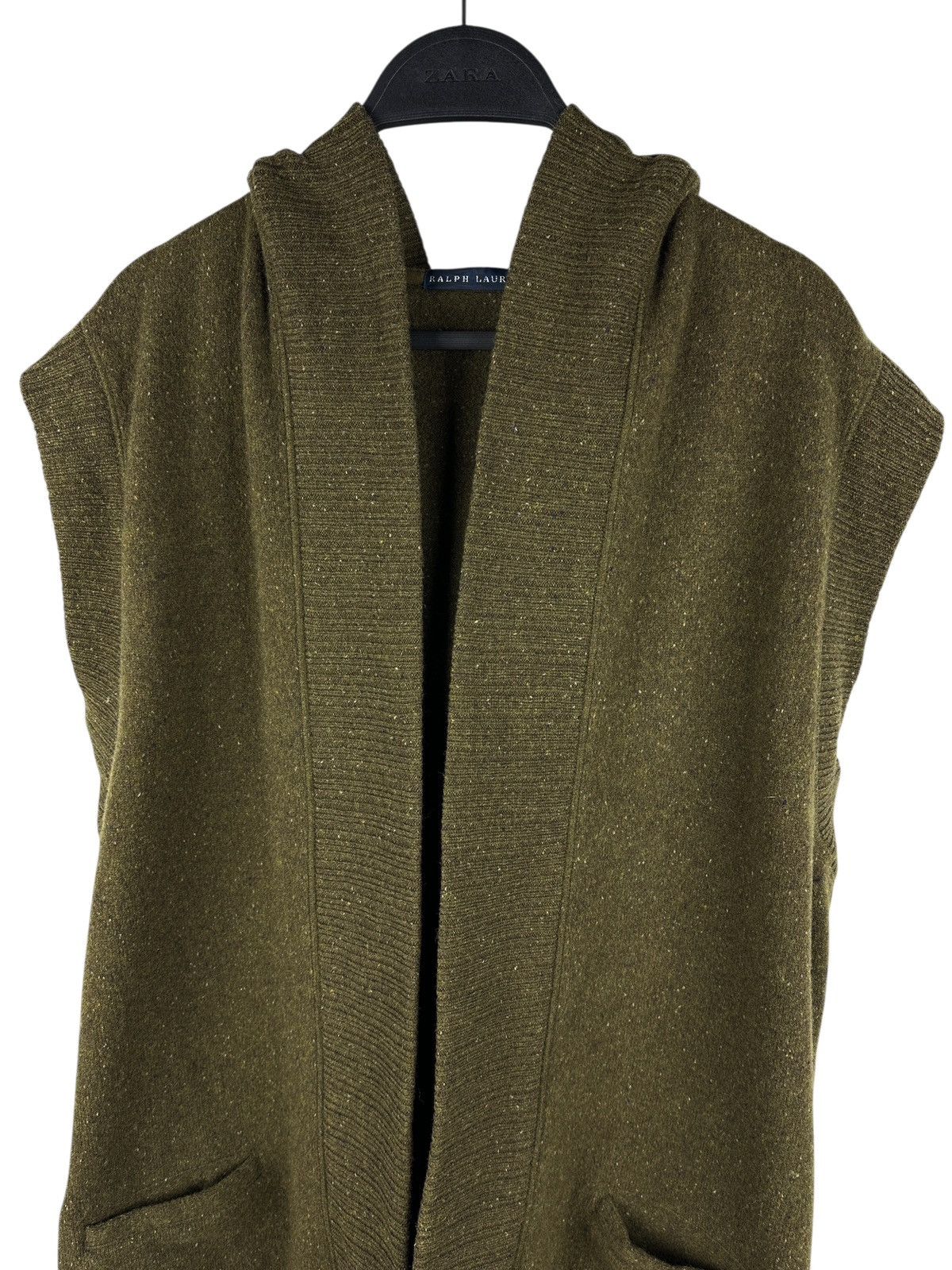 Ralph Lauren Vintage Ralph Lauren Wool Knit Cardigan Belted Hooded Womens Size M / US 6-8 / IT 42-44 - 6 Thumbnail