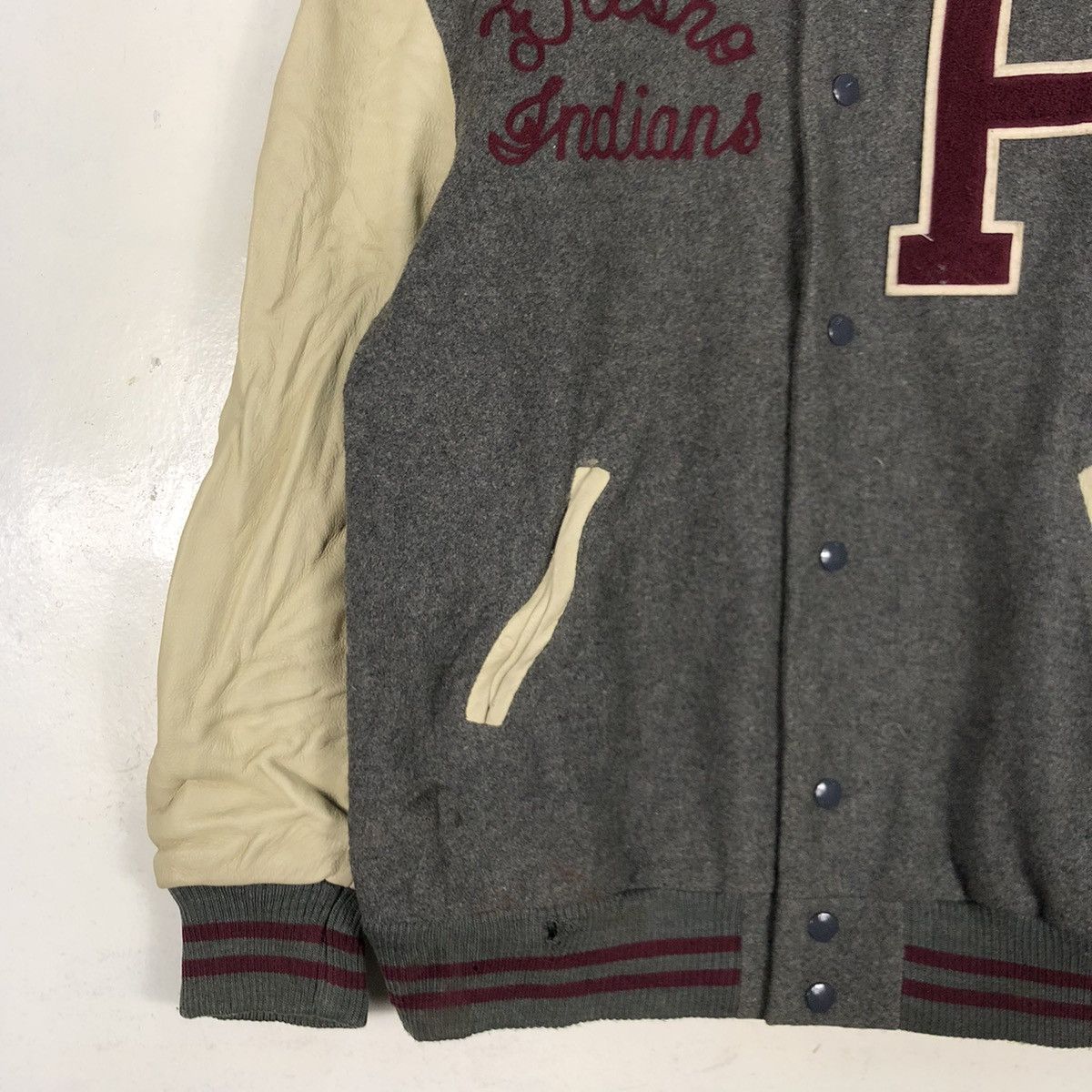 Japanese Brand × Other × Vintage Dovetail Bright Varsity Jacket Crazy Design Size US M / EU 48-50 / 2 - 3 Thumbnail