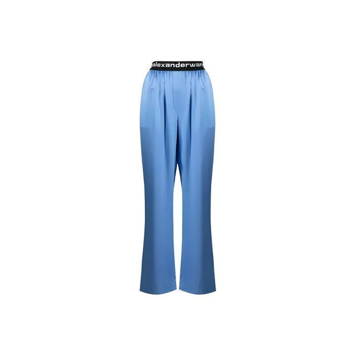Alexander Wang Alexander Wang SS22 Satin Logo Pants for Women - Size 22" - 1 Thumbnail