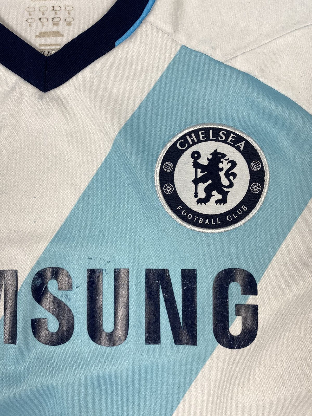 Adidas × Chelsea Soccer Adidas Chelsea 2012 2013 Samsung Away Soccer Jersey Football Size US L / EU 52-54 / 3 - 9 Thumbnail