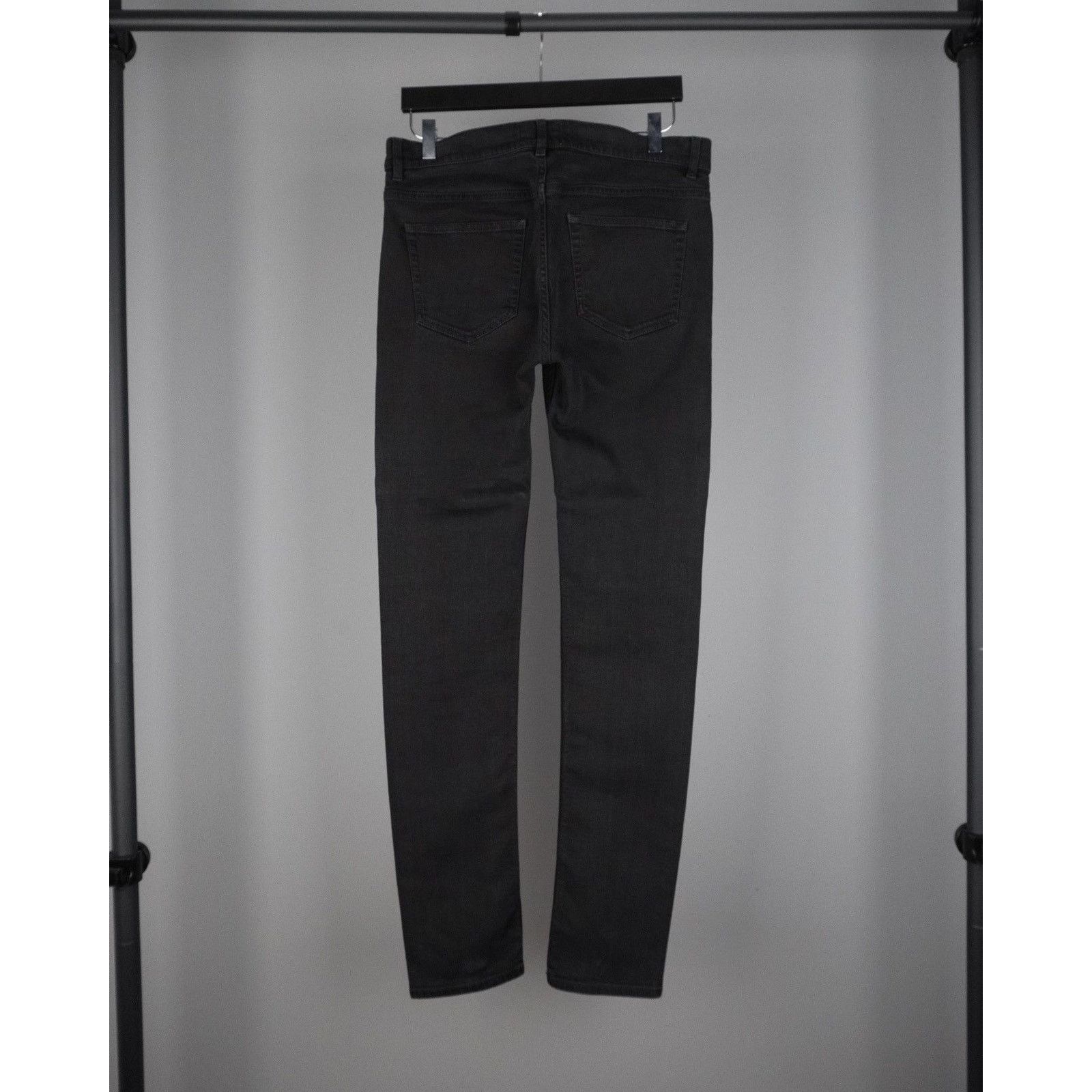 Acne Studios Acne studios ace stay cash skinny black pant jeans Size US 32 / EU 48 - 3 Thumbnail