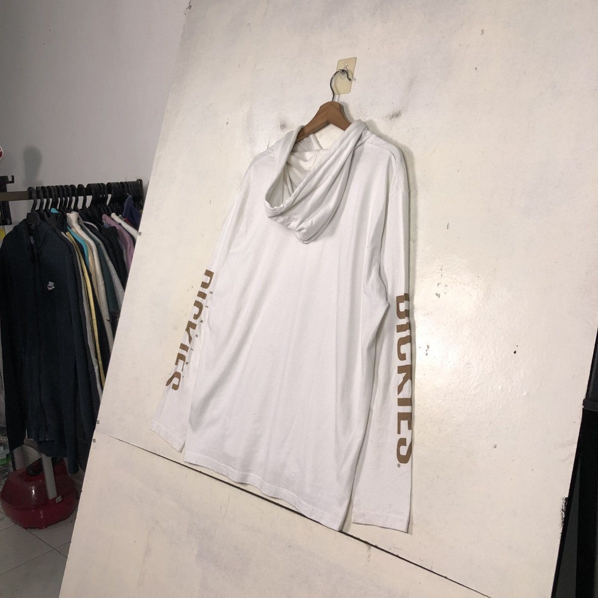 Japanese Brand 📌Vintage Hoodie Pull Over Dickies Striped Design Size US L / EU 52-54 / 3 - 13 Thumbnail