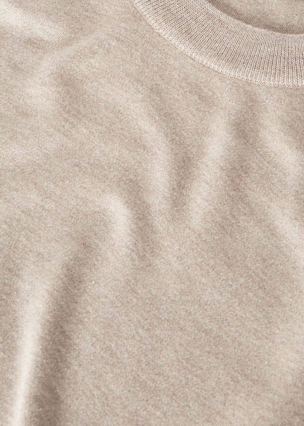Loro Piana o1w1db10725 FAL9526 Balfour Crewneck Sweater in Beige Size US S / EU 44-46 / 1 - 7 Thumbnail