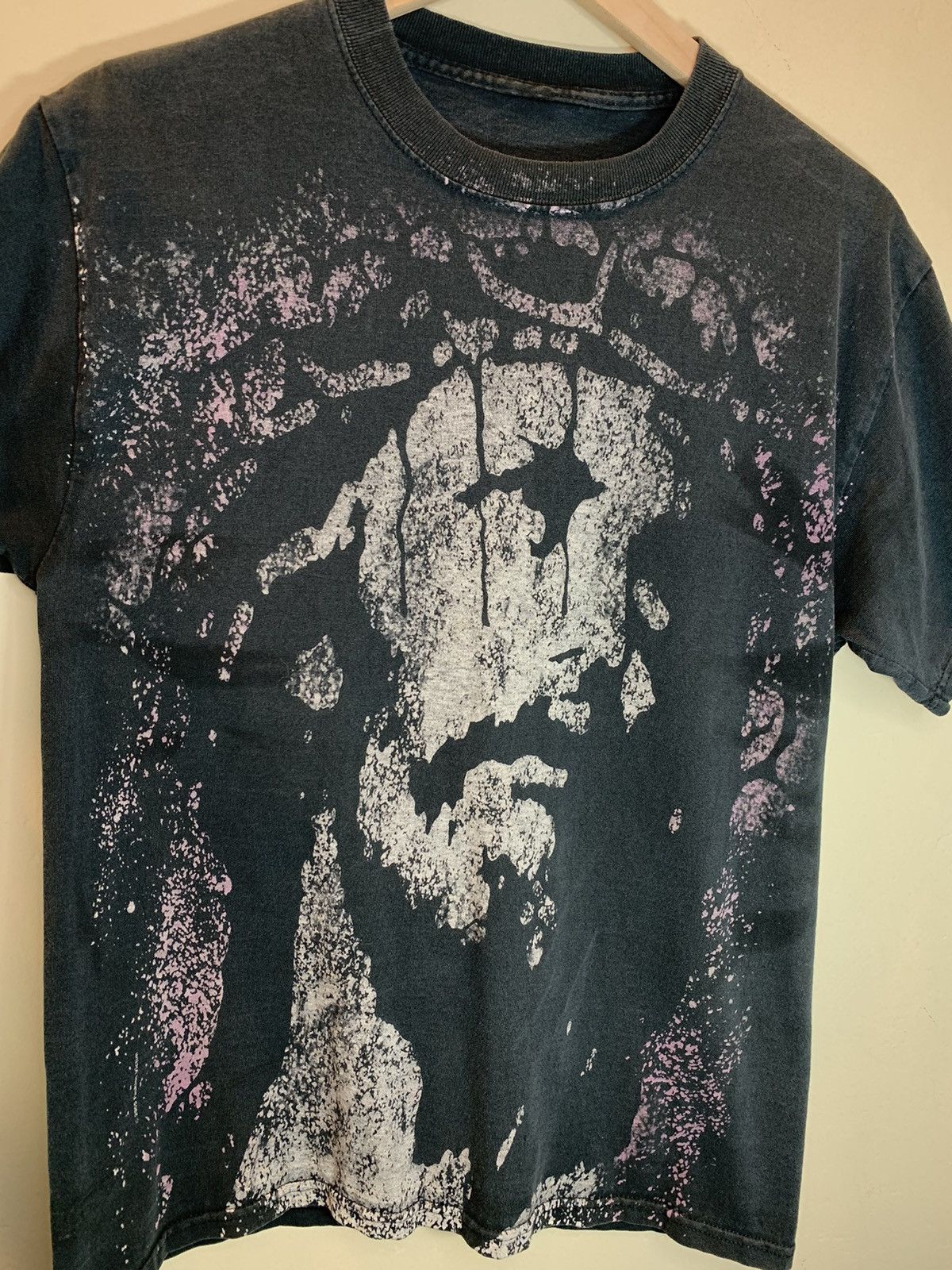 Vintage RARE* Vintage Jesus Christ AOP Fashion Victim Art Shirt 2005 Size US L / EU 52-54 / 3 - 2 Thumbnail
