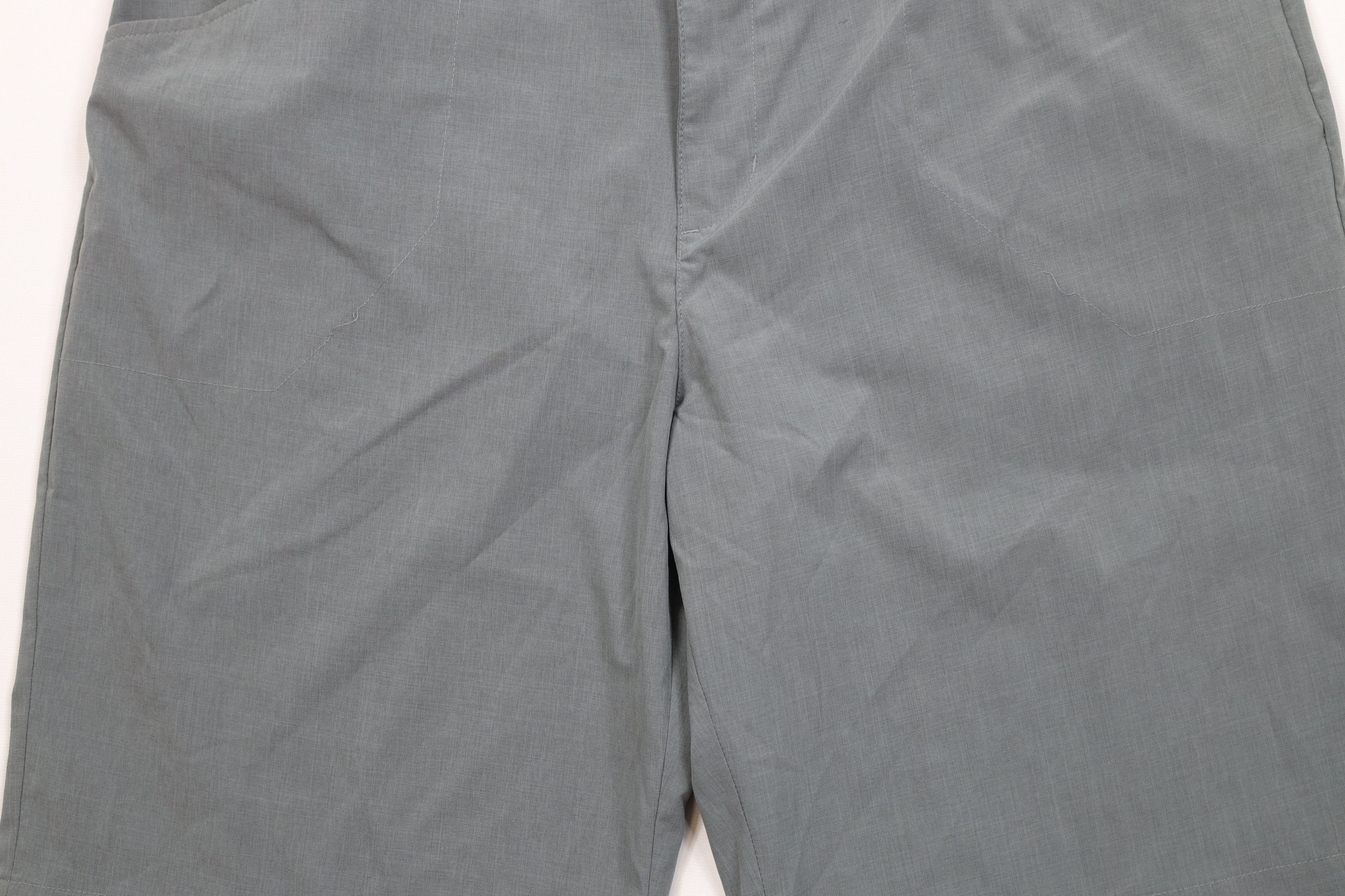 Adidas Adidas Golf Striped Stretching Golfing Chino Shorts Gray Size US 35 - 3 Thumbnail