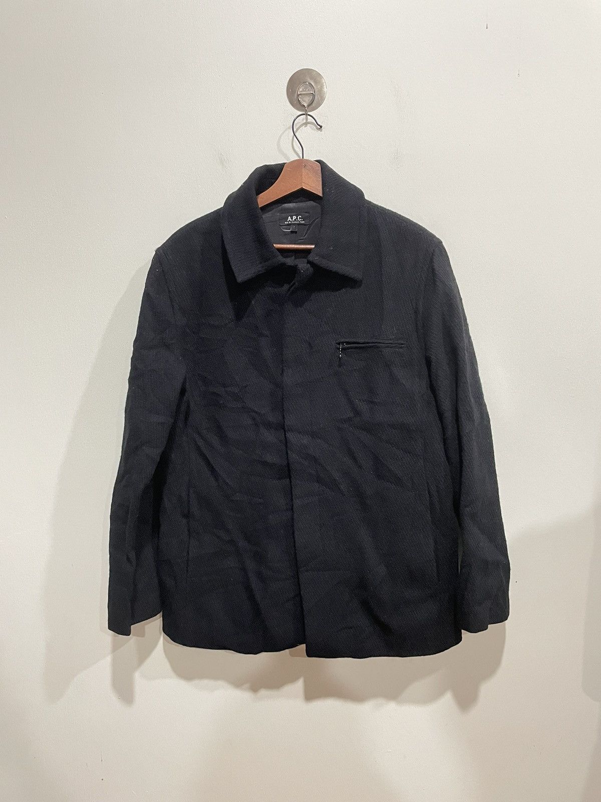 A.P.C. A.P.C HIVER 1999 black Coat Size S / US 4 / IT 40 - 1 Thumbnail
