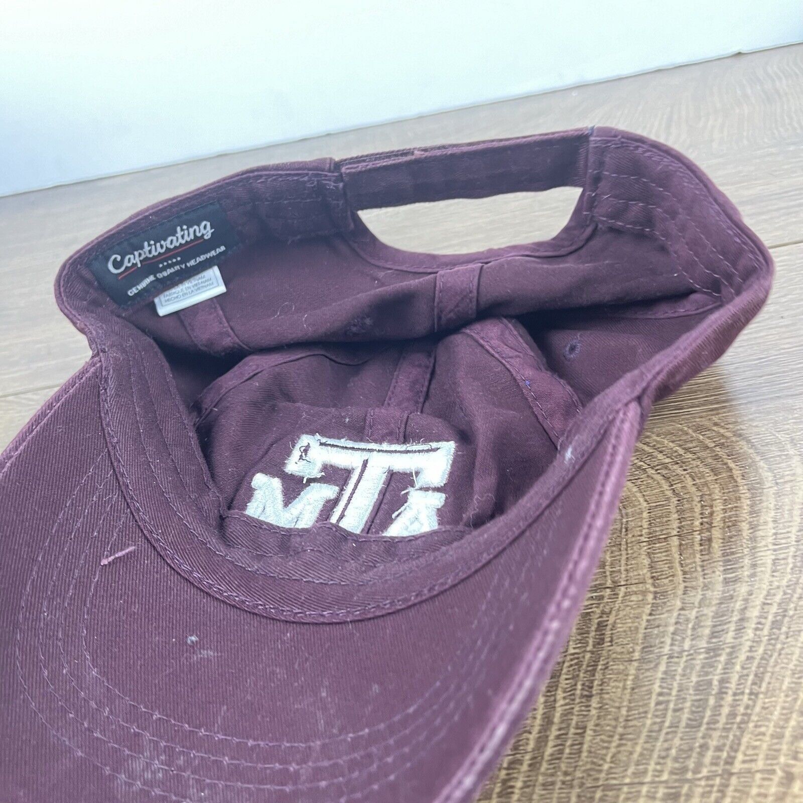 Other Texas A&M Aggies Hat Maroon Aggies Hat Adjustable Hat Red Ha Size ONE SIZE - 13 Thumbnail