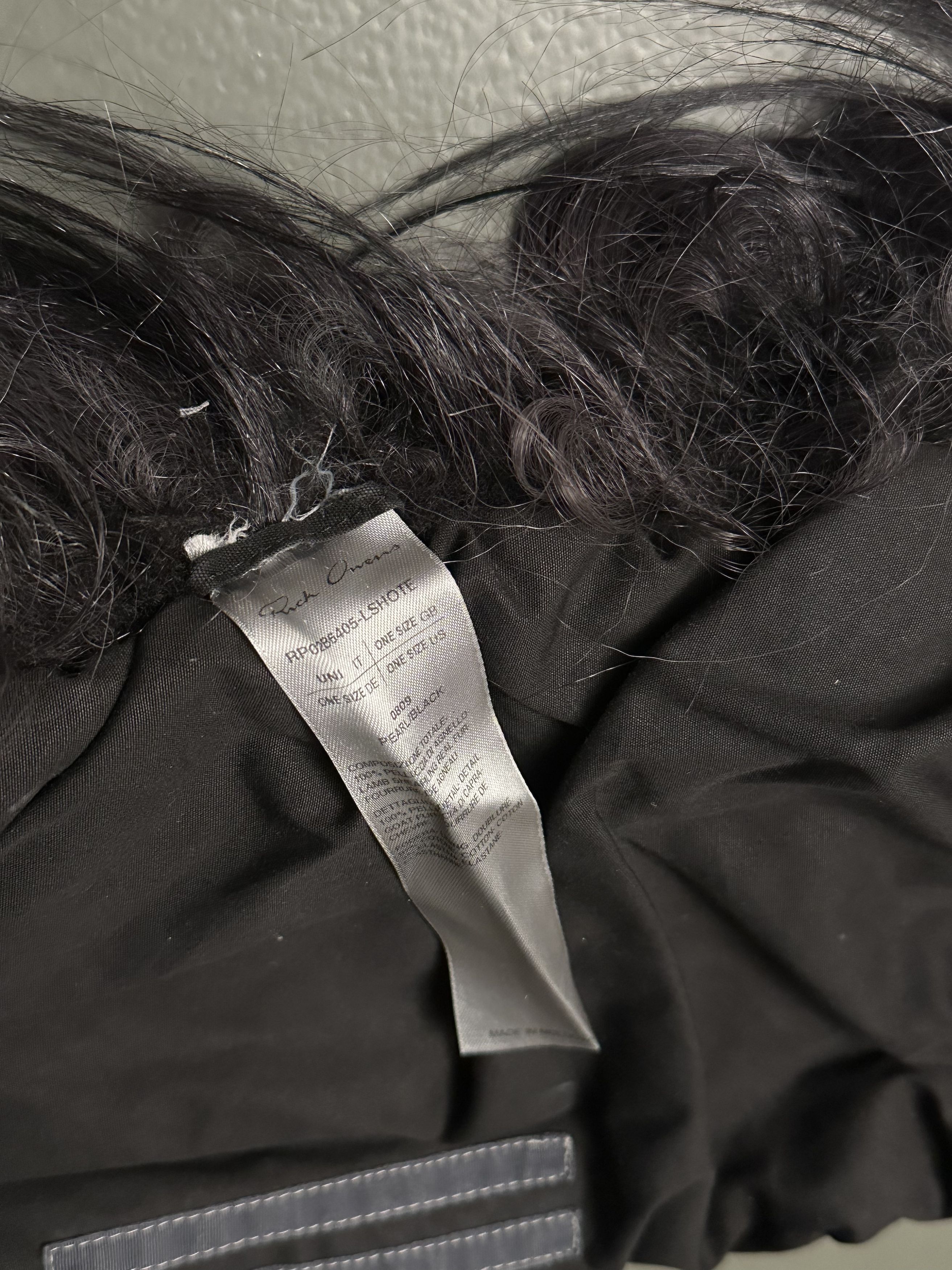 Rick Owens Long Stole FW22 scarf | Grailed