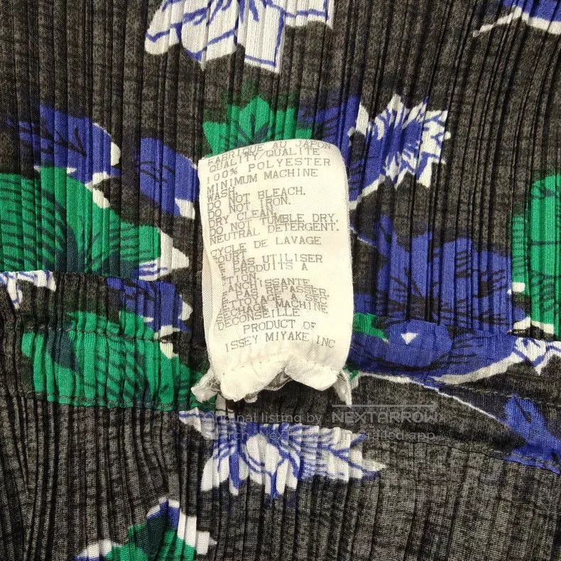 Issey Miyake Issey Miyake size:1 Color Block Midi Skirt Size 31" - 4 Thumbnail