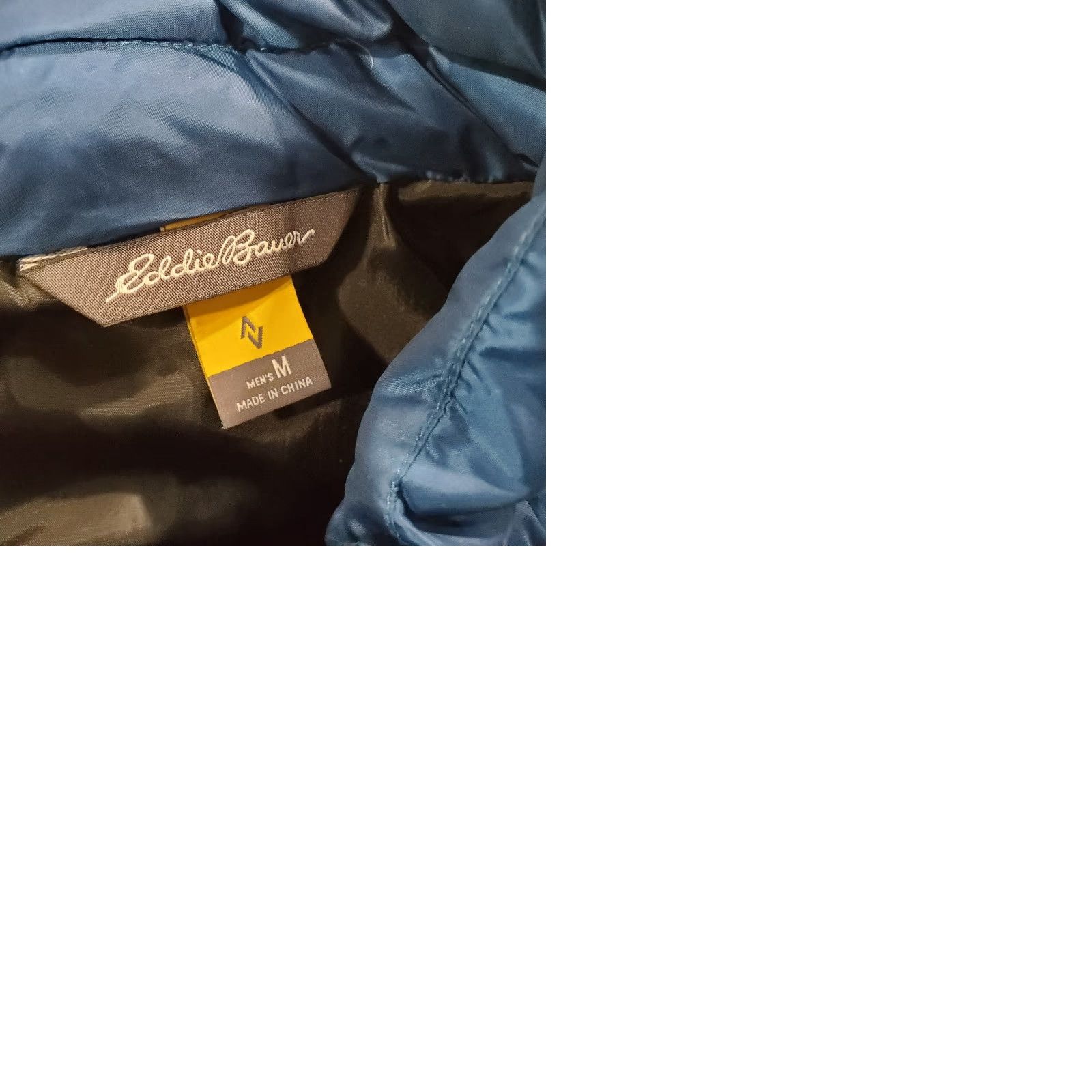 Eddie Bauer Eddie Bauer Vest Mens Medium Blue Travex Puffer Down Quilted Jacket EB700 Nylon Solid Casual Outdoor Pockets Mens Size US M / EU 48-50 / 2 - 9 Thumbnail