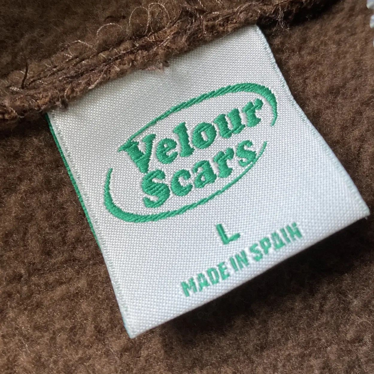 Velour Velour Scars Brown Hoodie Size US L / EU 52-54 / 3 - 3 Thumbnail
