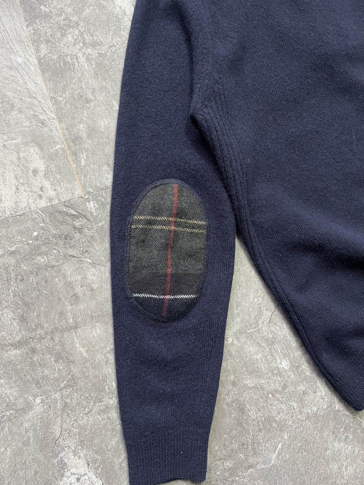 Barbour Barbour Wool 1/3 1/4 Zip Knit Sweater Vintage Englang Style Size US M / EU 48-50 / 2 - 5 Thumbnail