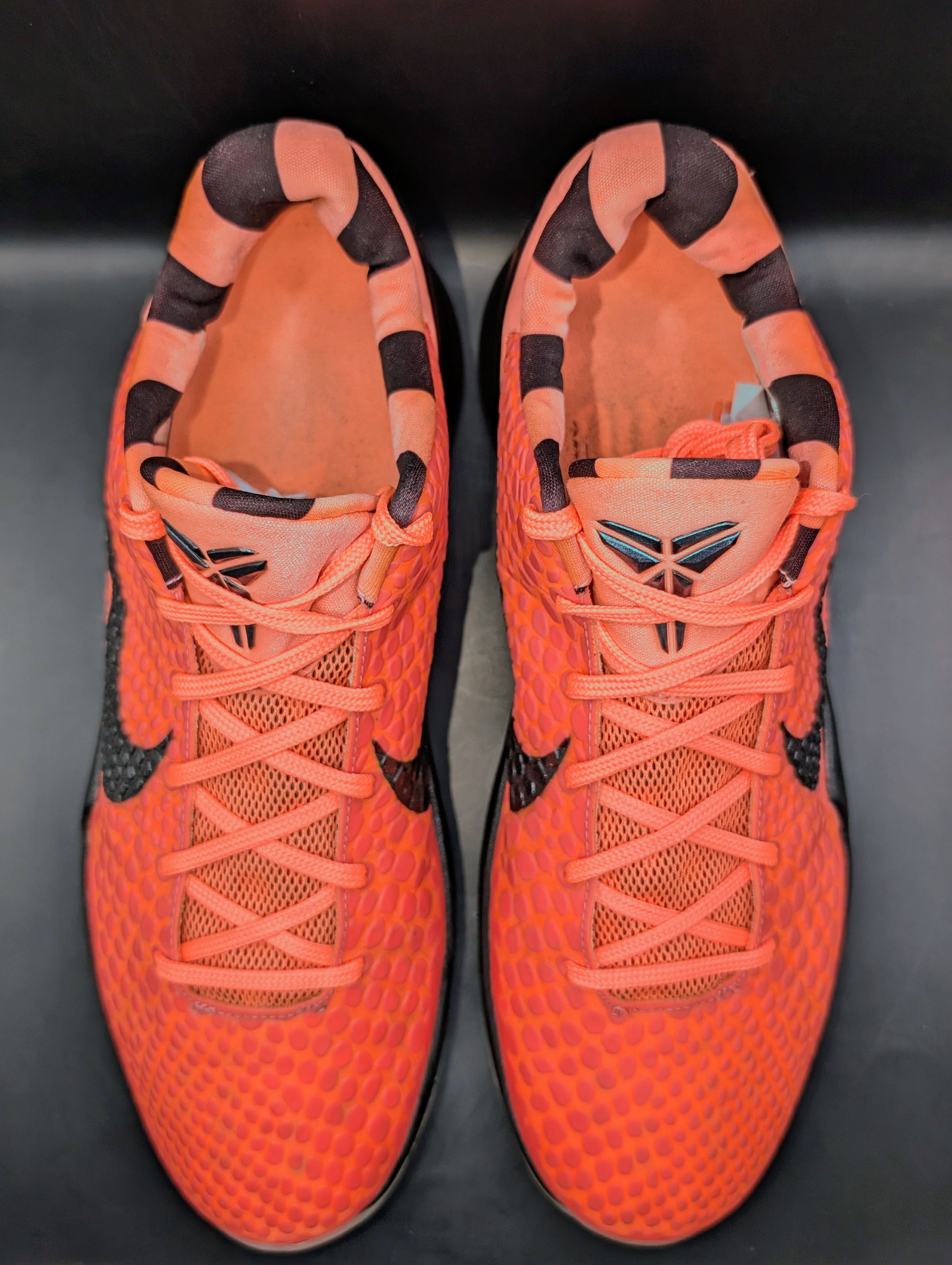 Nike Nike Zoom Kobe 6 FC Barcelona Away Mango PROMO rare pair Size US 12.5 / EU 45-46 - 4 Thumbnail