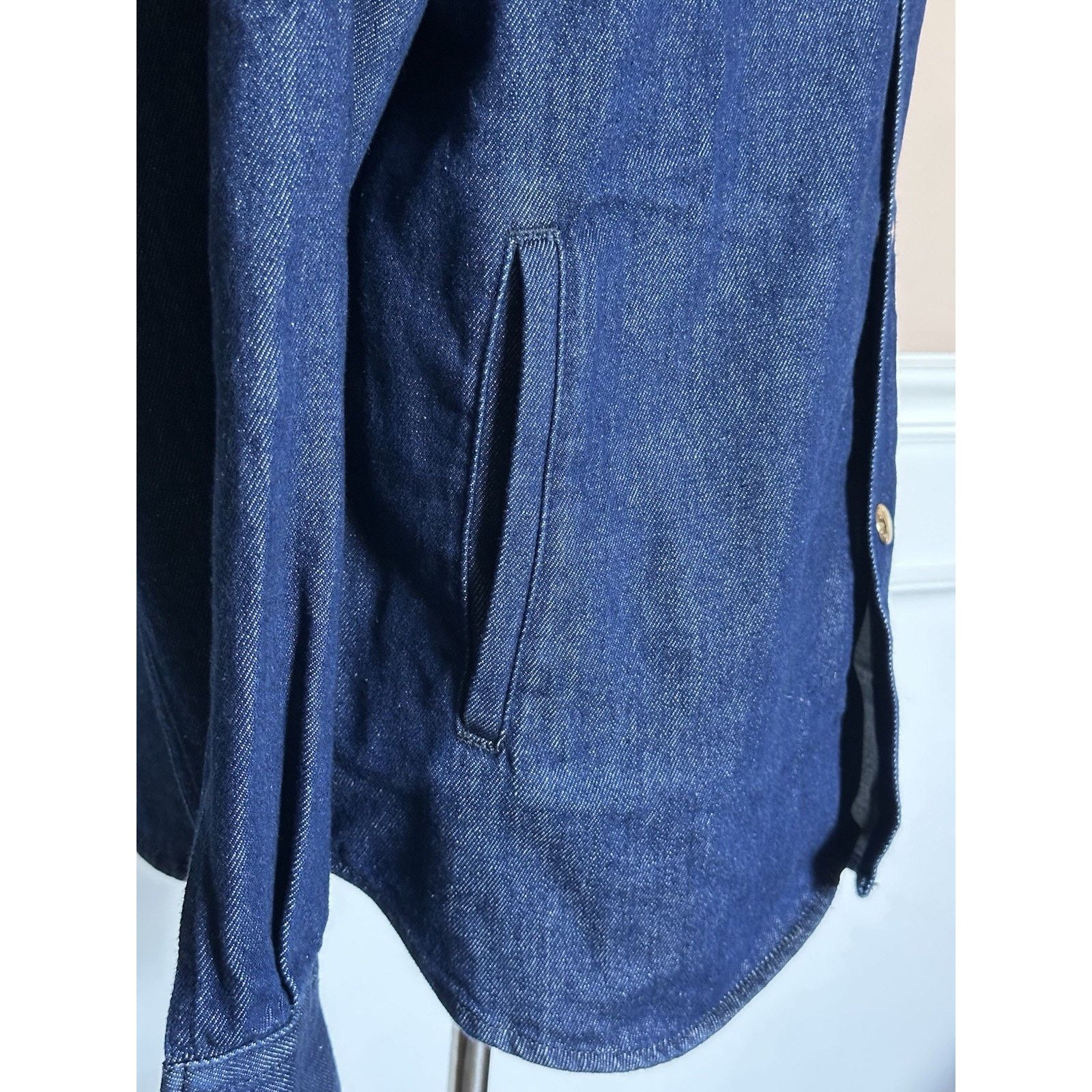 Versace Versace Medusa Blouson Denim Jacket Blue 42 US 1016845 Size US L / EU 52-54 / 3 - 9 Thumbnail
