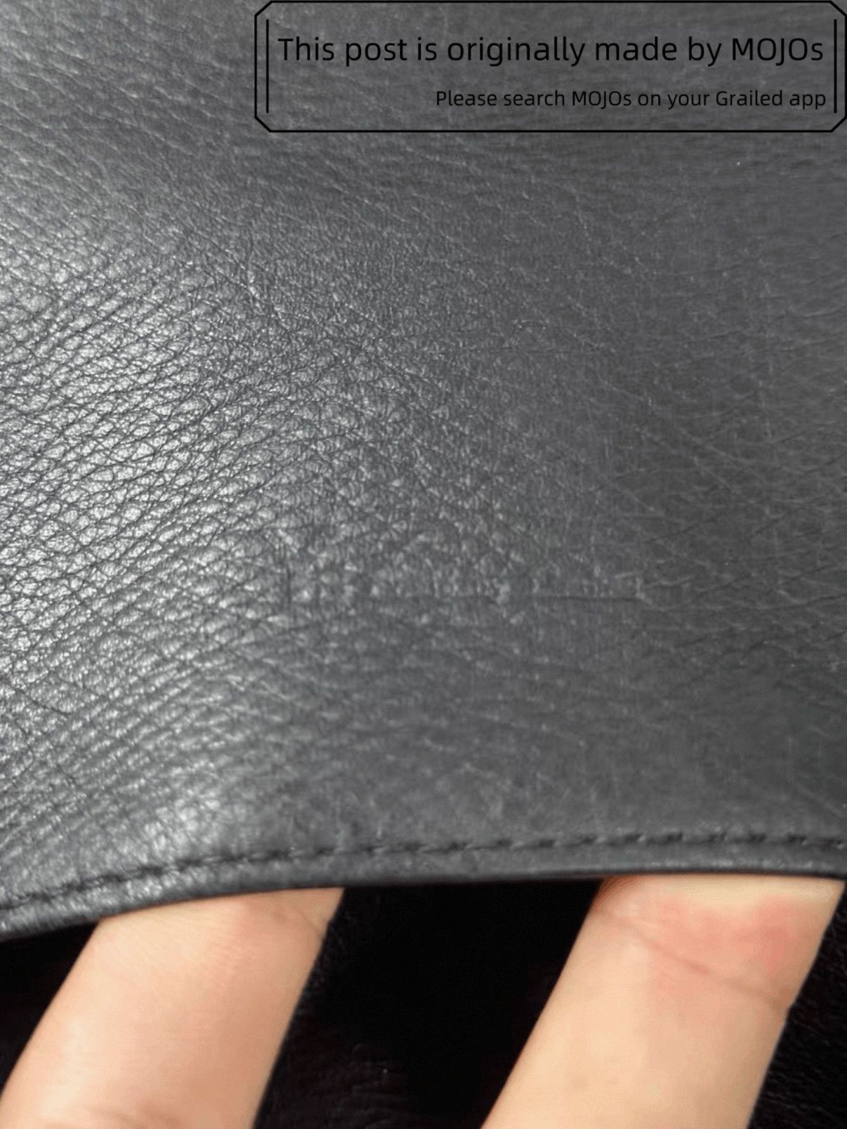 Yohji Yamamoto Yohji Yamamoto Y's Company Limited Leather Bag mojos190 Size ONE SIZE - 7 Thumbnail