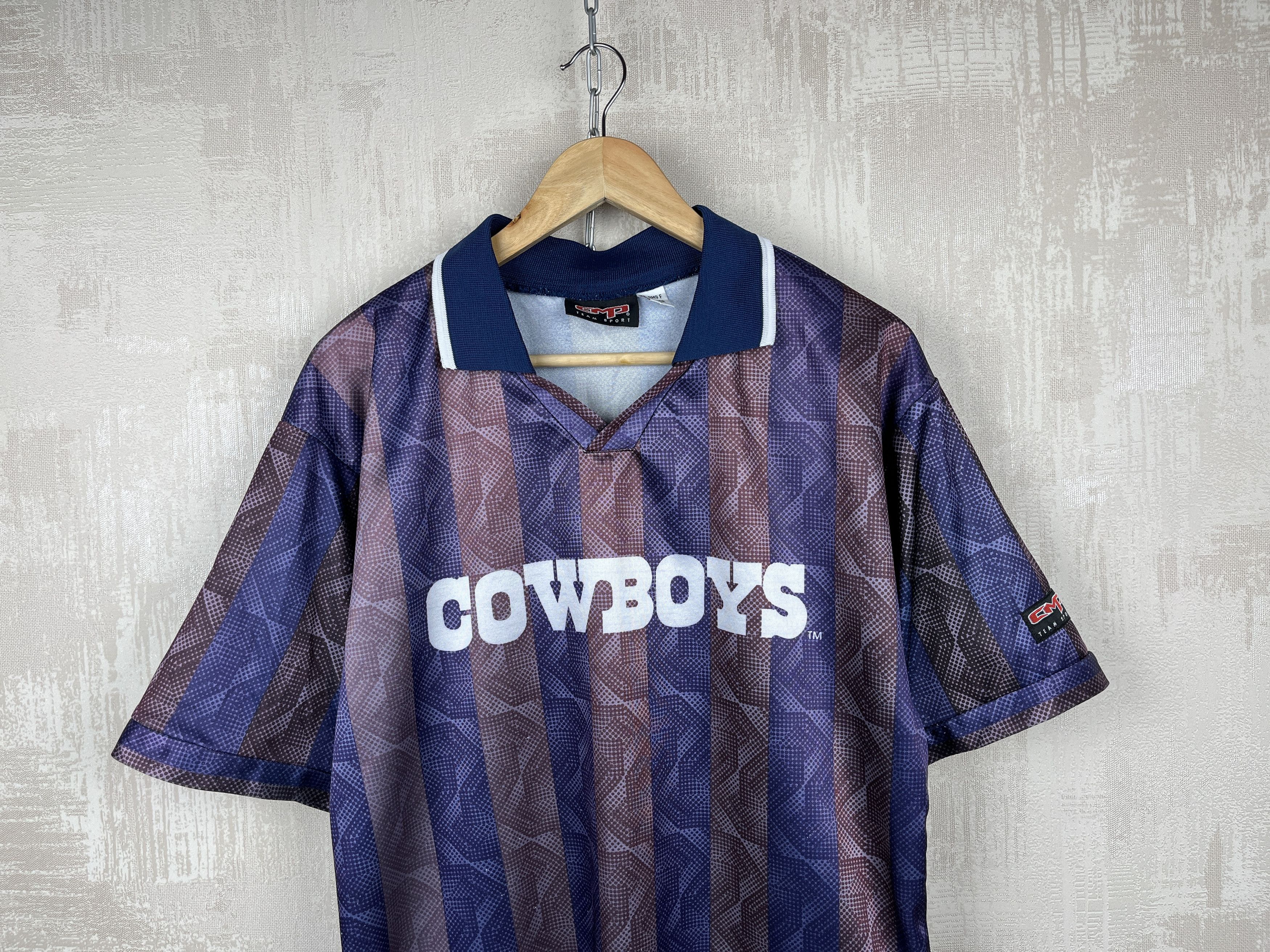 NFL 90's COWBOYS NFL 1996 Vintage CMP Polo T-shirt Size US M / EU 48-50 / 2 - 4 Thumbnail