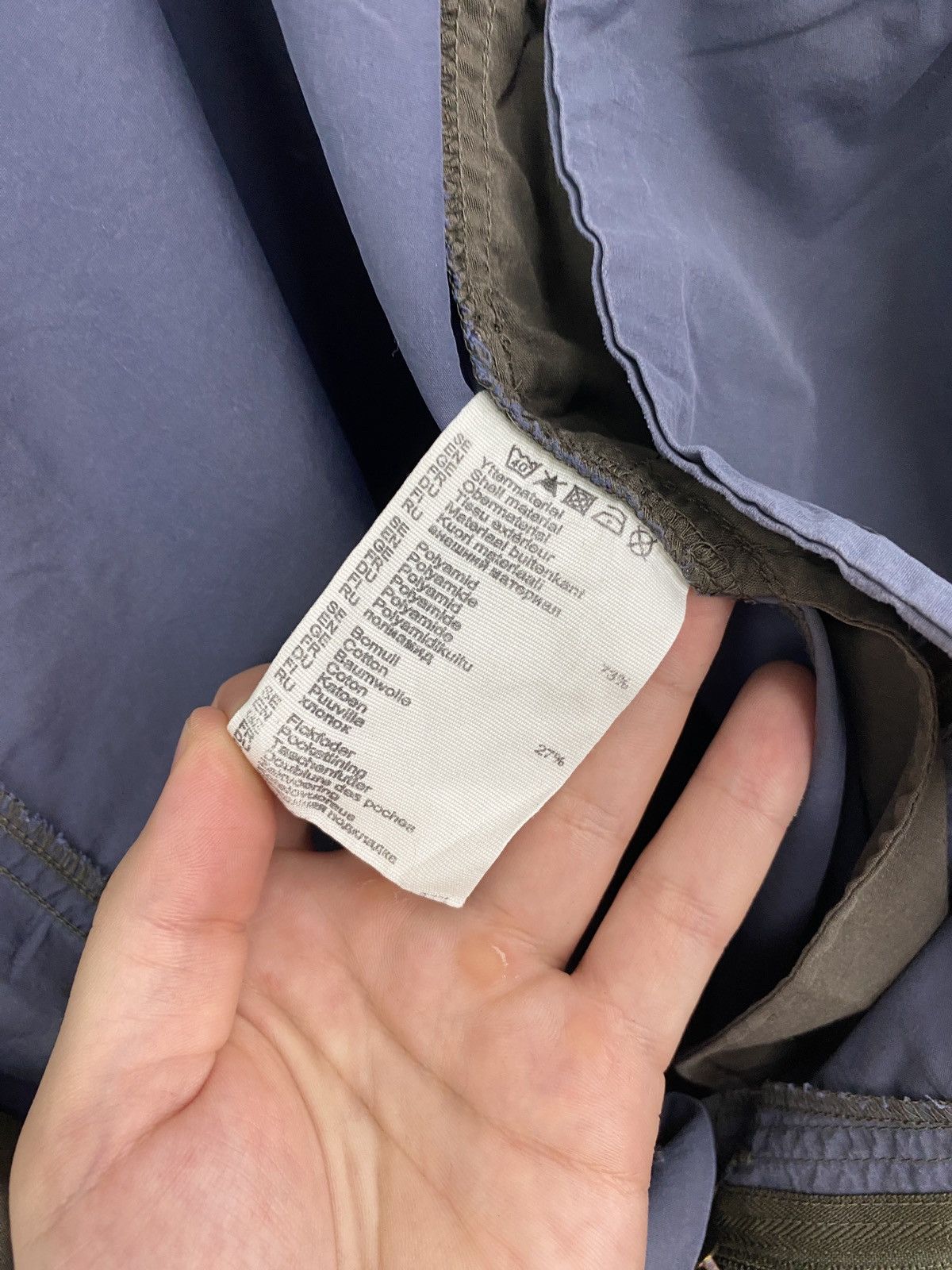Fjallraven Vintage 90s Fjallraven Nylon Cargo Trekking Outdoor Pants Size US 35 - 8 Thumbnail
