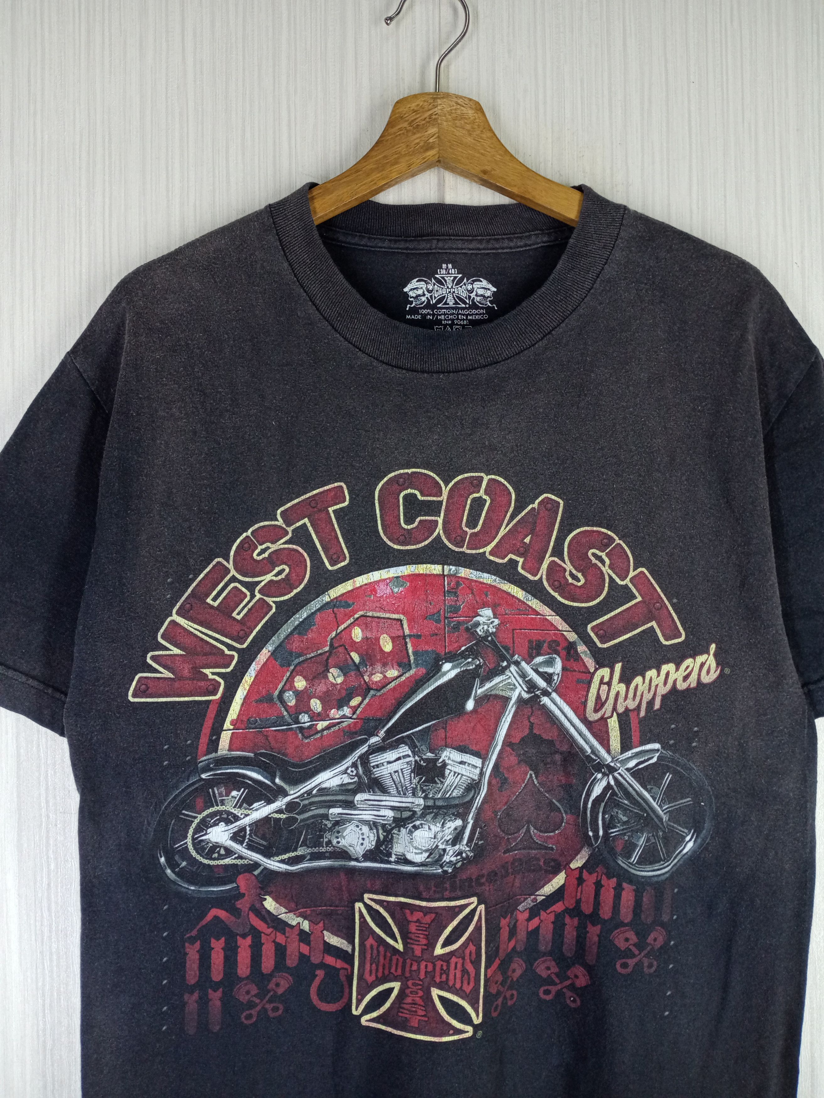 West Coast Choppers Rare West Coast Choppers Tshirt Size US M / EU 48-50 / 2 - 2 Thumbnail