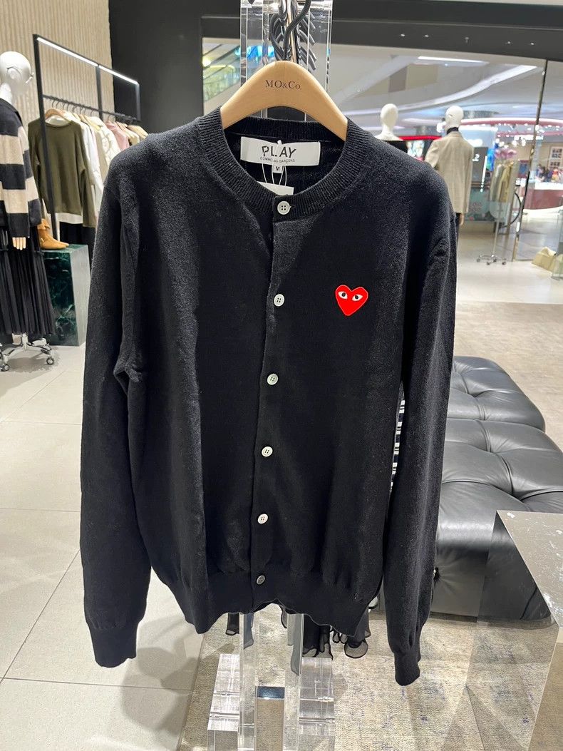 Comme des Garcons Comme des Garçons Heart Cardigan - dmc Size US M / EU 48-50 / 2 - 1 Thumbnail