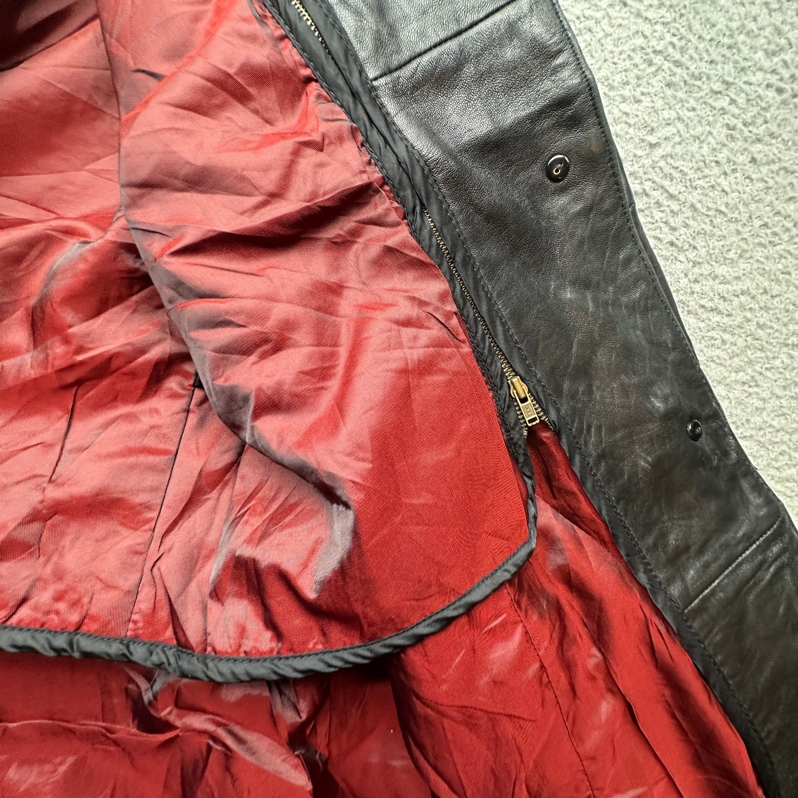 Wilsons Leather VTG Pelle Studio Wilsons Thinsulate Leather Coat Women Large Size L / US 10 / IT 46 - 8 Thumbnail