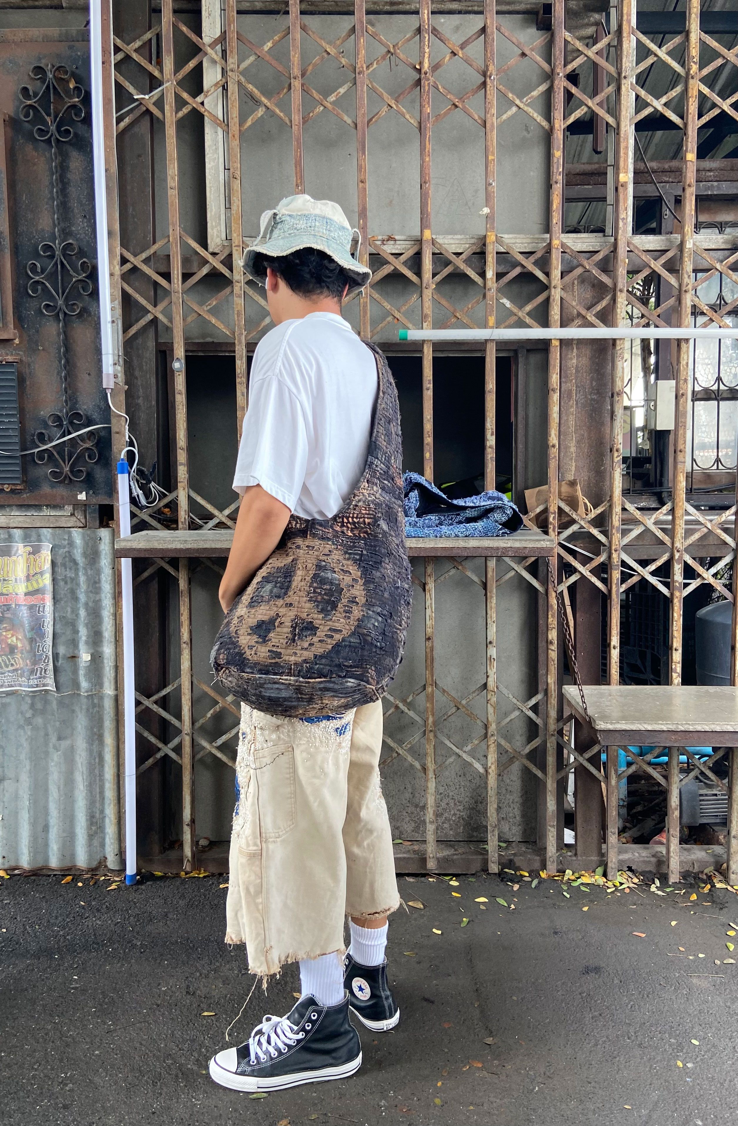 Japanese Brand BORO Damaged Tsuno Bag Size ONE SIZE - 11 Thumbnail
