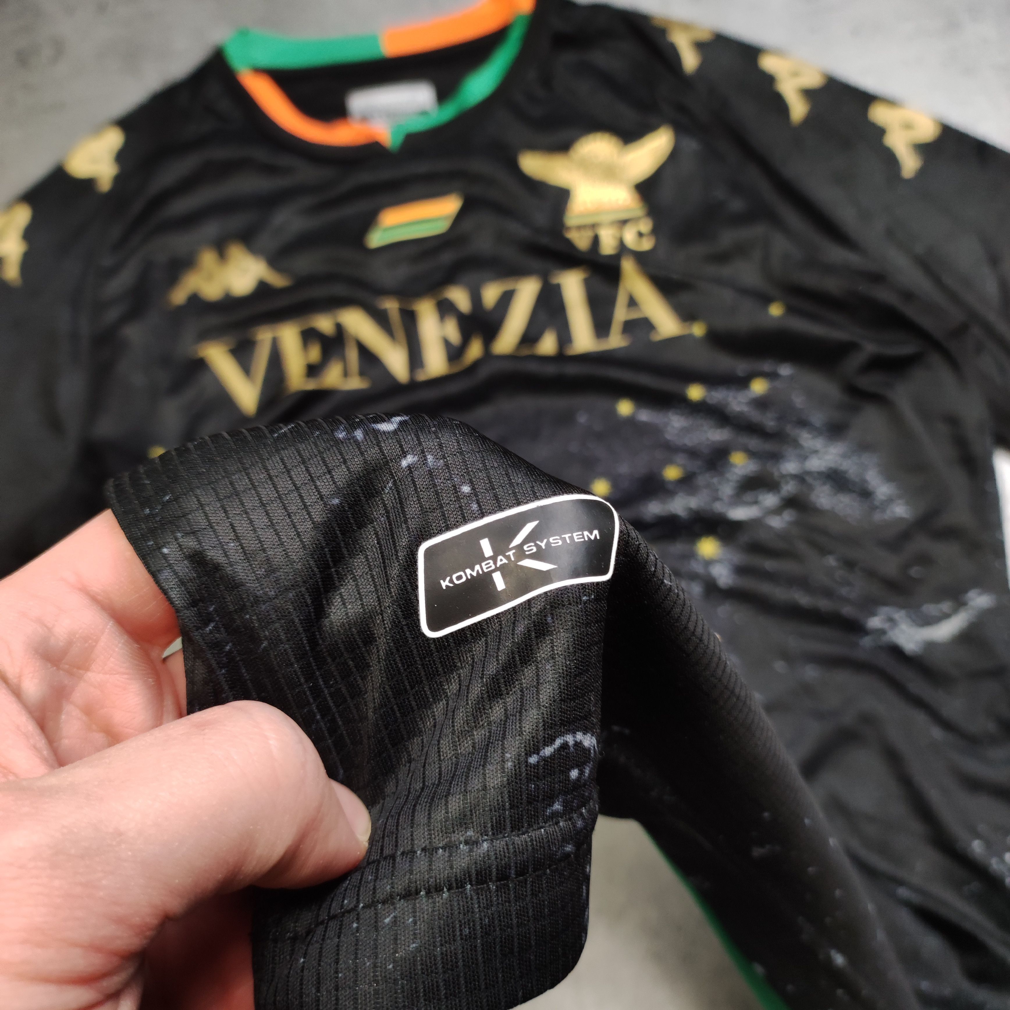 Vintage RARE Kappa x Venezia FC Italy Football Soccer Jersey Size US XXL / EU 58 / 5 - 5 Thumbnail