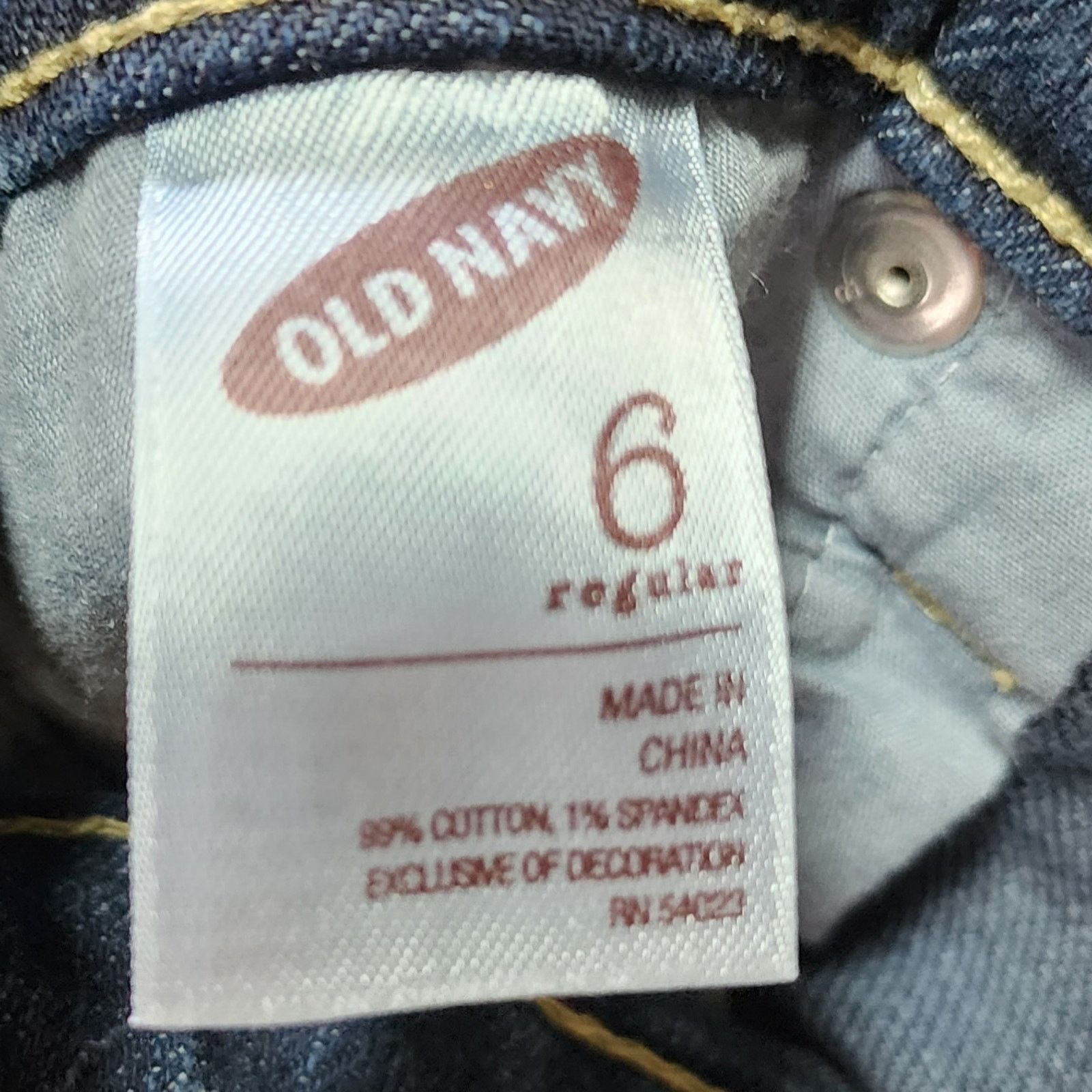 Old Navy Old Navy the Diva Women's Jeans Size 6R Size 28" / US 6 / IT 42 - 4 Thumbnail