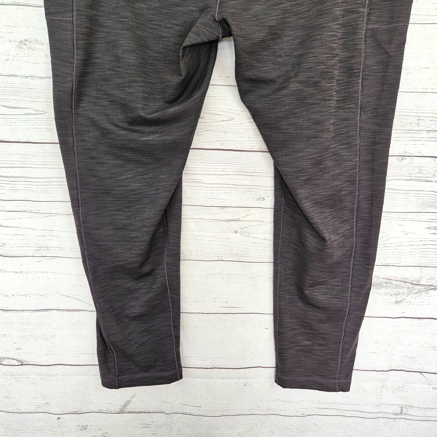 Prana VINTAGE Prana Womens Becksa 7/8 Leggings 3X Gray High Rise Pockets Cropped 3X Womens Size 40" / US 18 - 5 Thumbnail