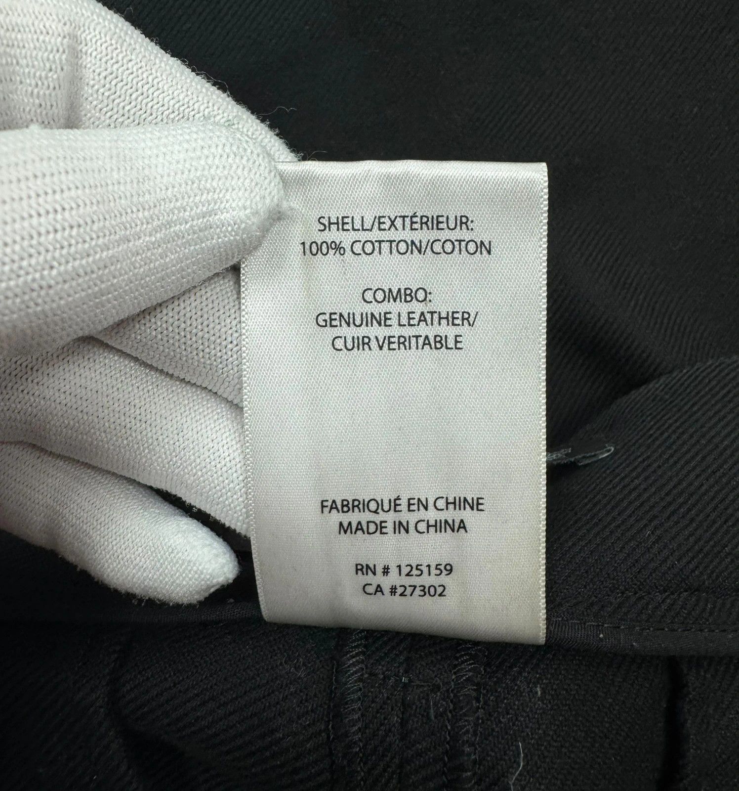 Mackage Mackage Collection Trousers Cotton Leather size M Size 28" / US 6 / IT 42 - 13 Thumbnail