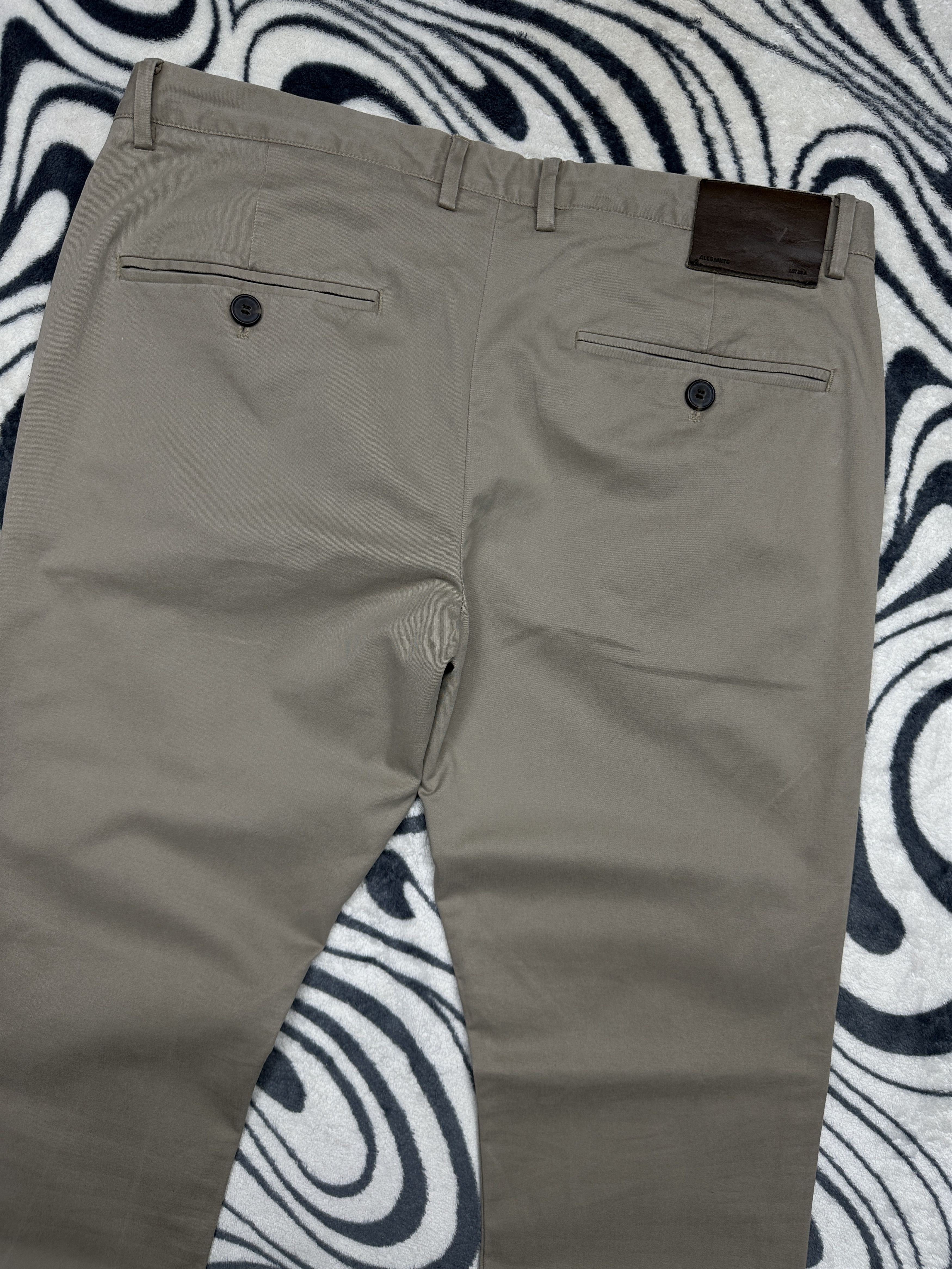 Allsaints Allsaints Mens Pipe Chino Pants Size US 34 / EU 50 - 6 Thumbnail