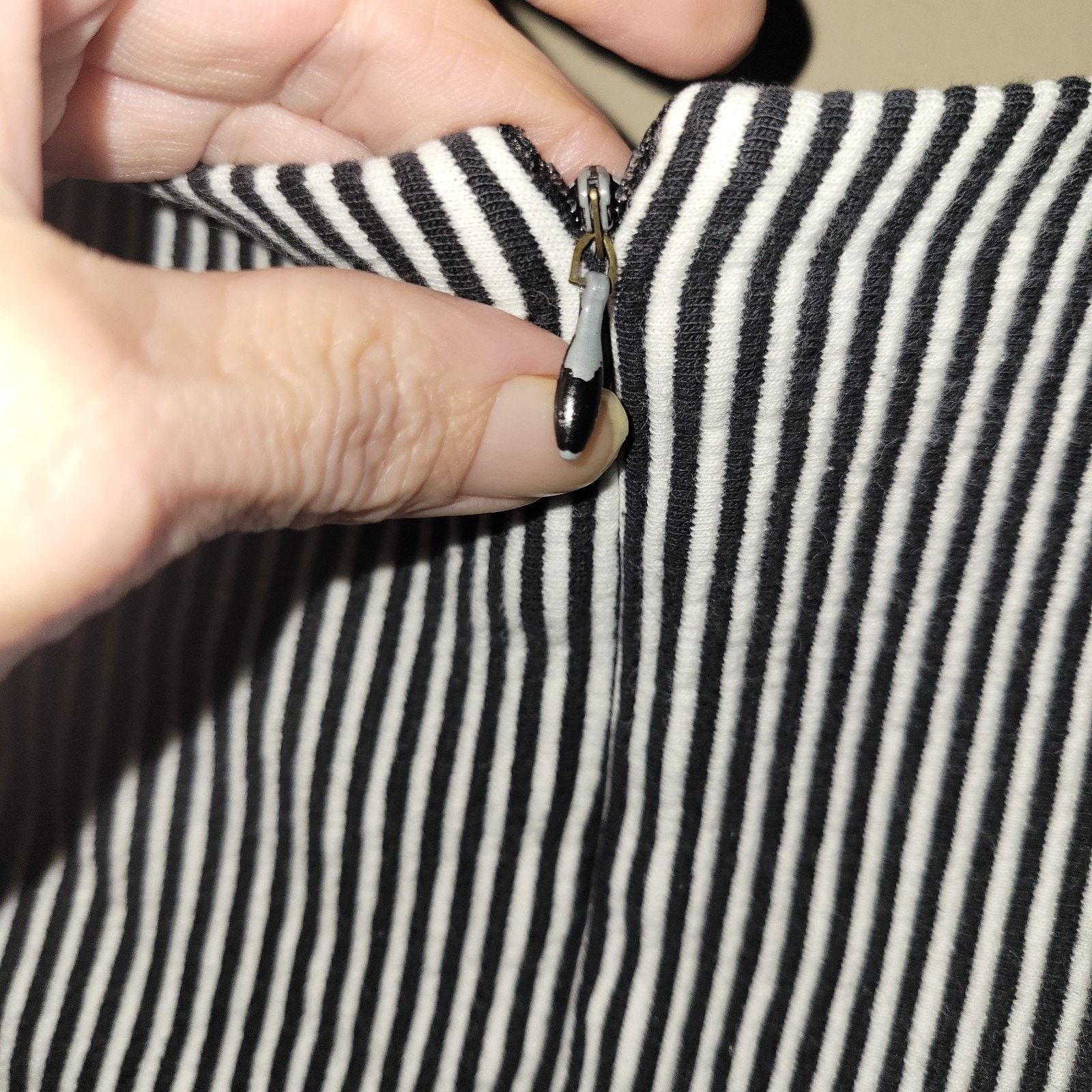 & Other Stories Elle • Vertical Stripe Fit n Flare Sheath Dress SZ 4 Size S / US 4 / IT 40 - 8 Thumbnail