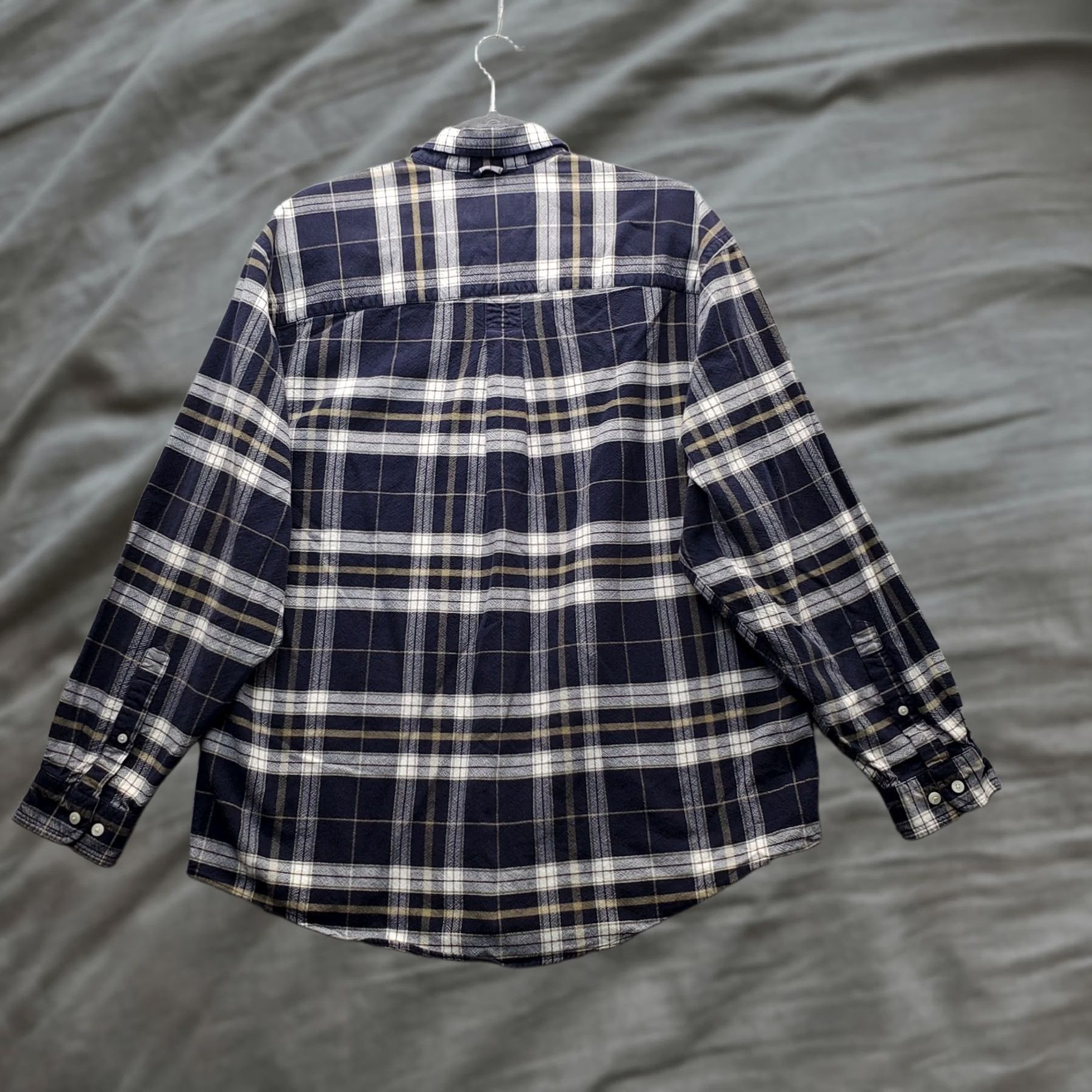 Eddie Bauer Eddie Bauer Mens L Flannel Button-Up Shirt Multicolor Plaid Chest Pocket Collared Shirt Size US L / EU 52-54 / 3 - 1 Thumbnail