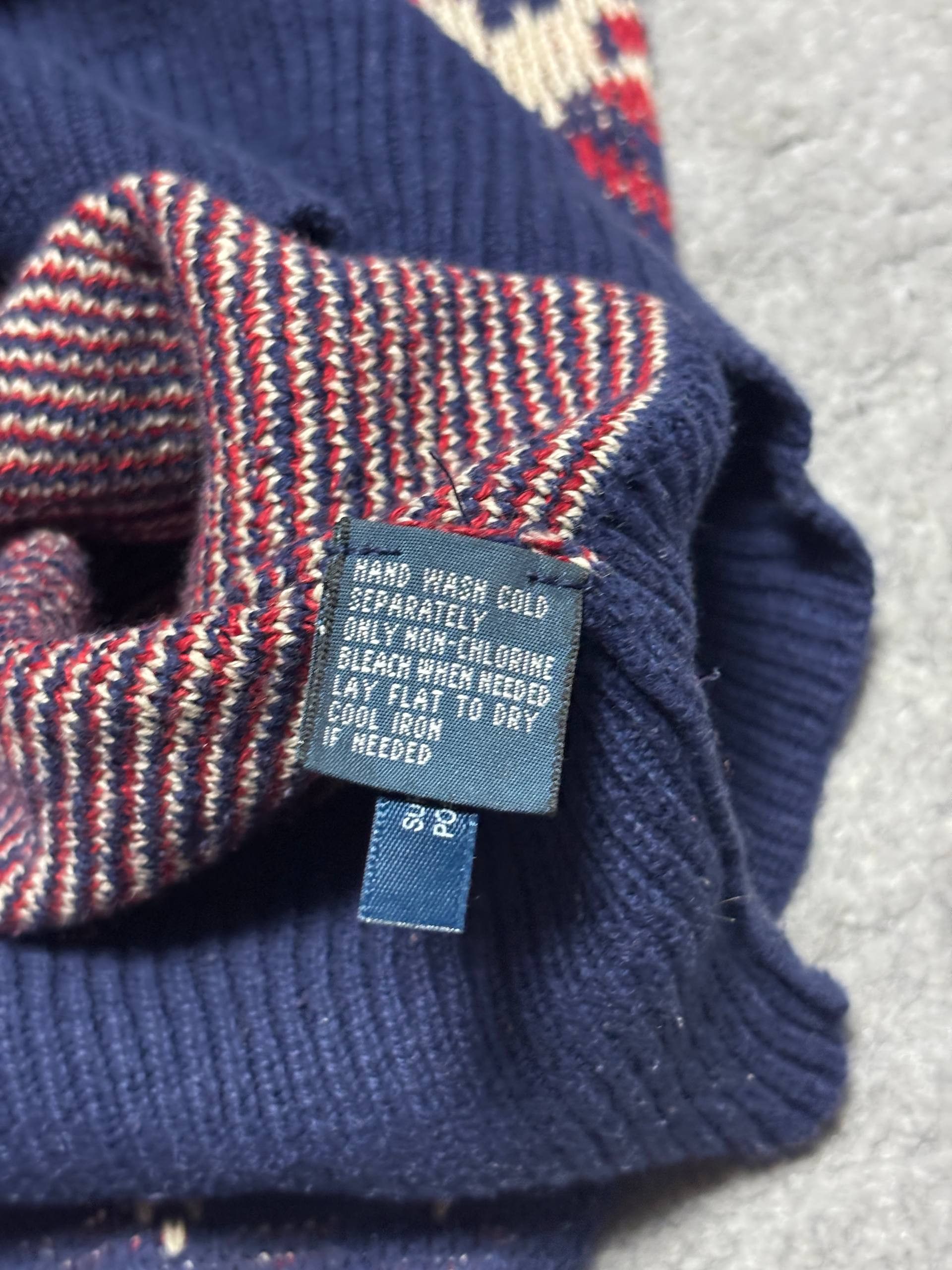 Polo Ralph Lauren 🦅 Polo Ralph Lauren Knit Sweater – Eagle Pattern Size US M / EU 48-50 / 2 - 4 Thumbnail