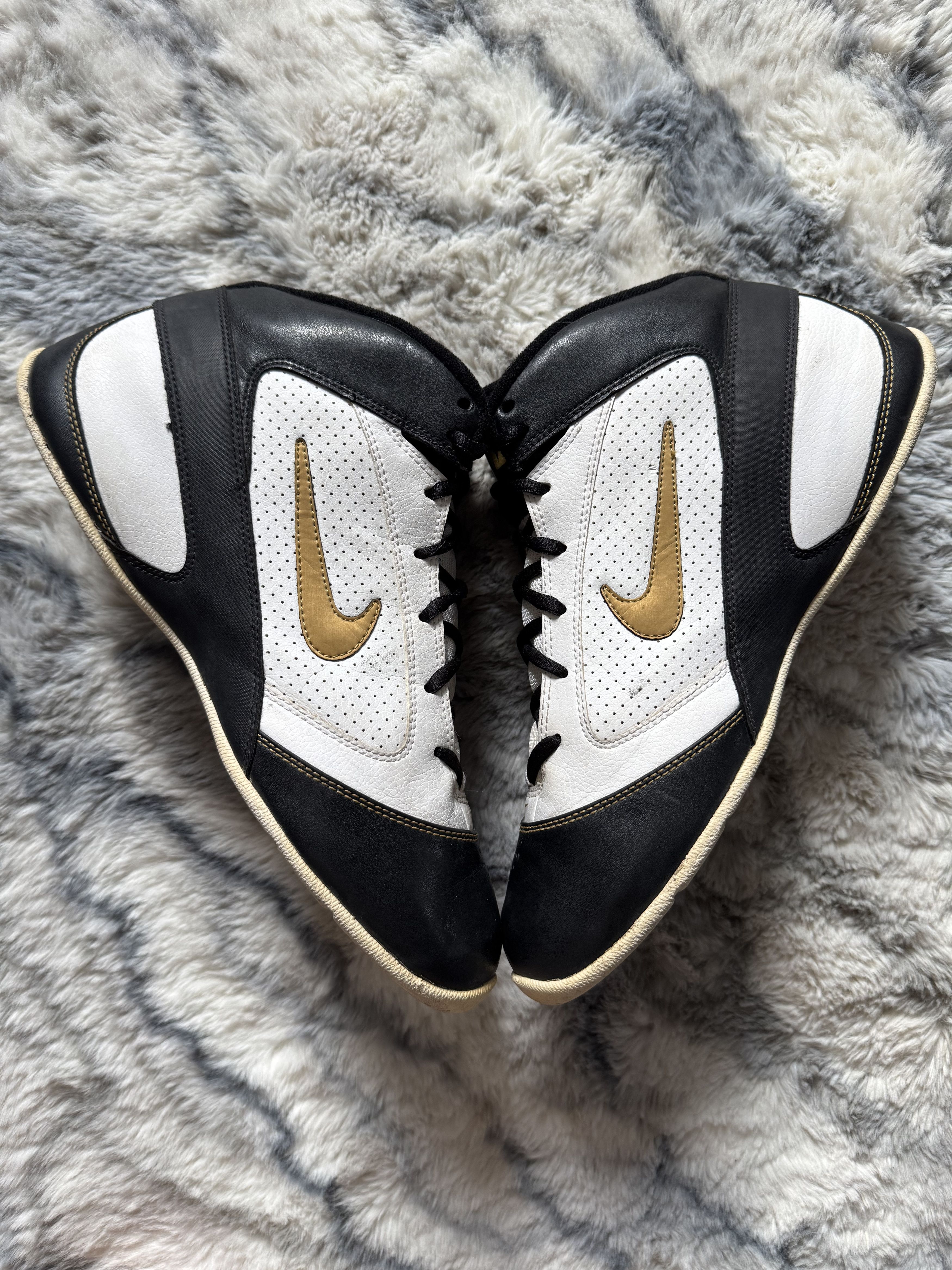 Nike Vintage Nike Air Flight Scorer Hi-Top Sneakers Size US 11 / EU 44 - 3 Thumbnail
